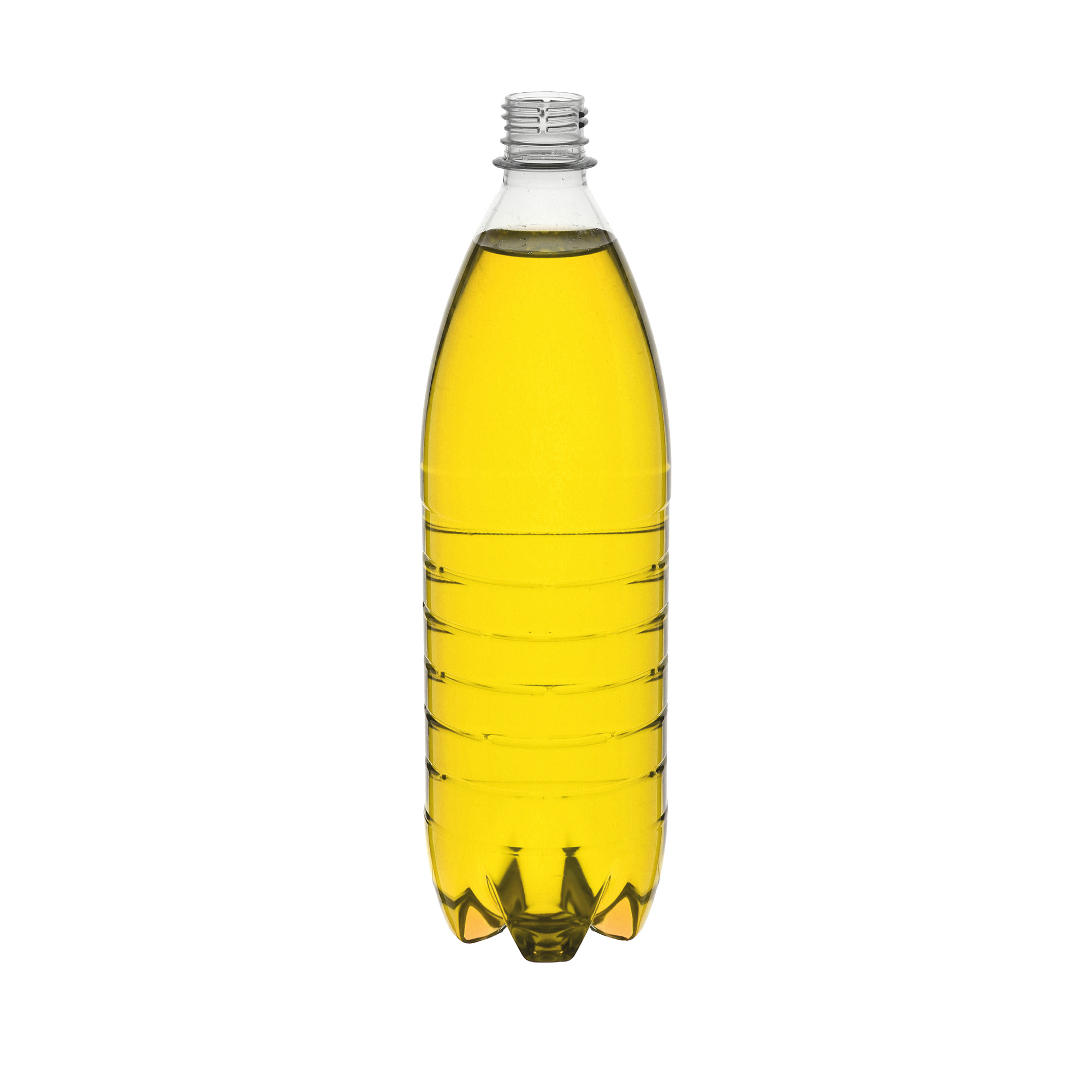 Bouteille PET universelle 1000 ml, plastique, ouverture : PCO28 Bouteille PET universelle 1000 ml, plastique, ouverture : PCO28