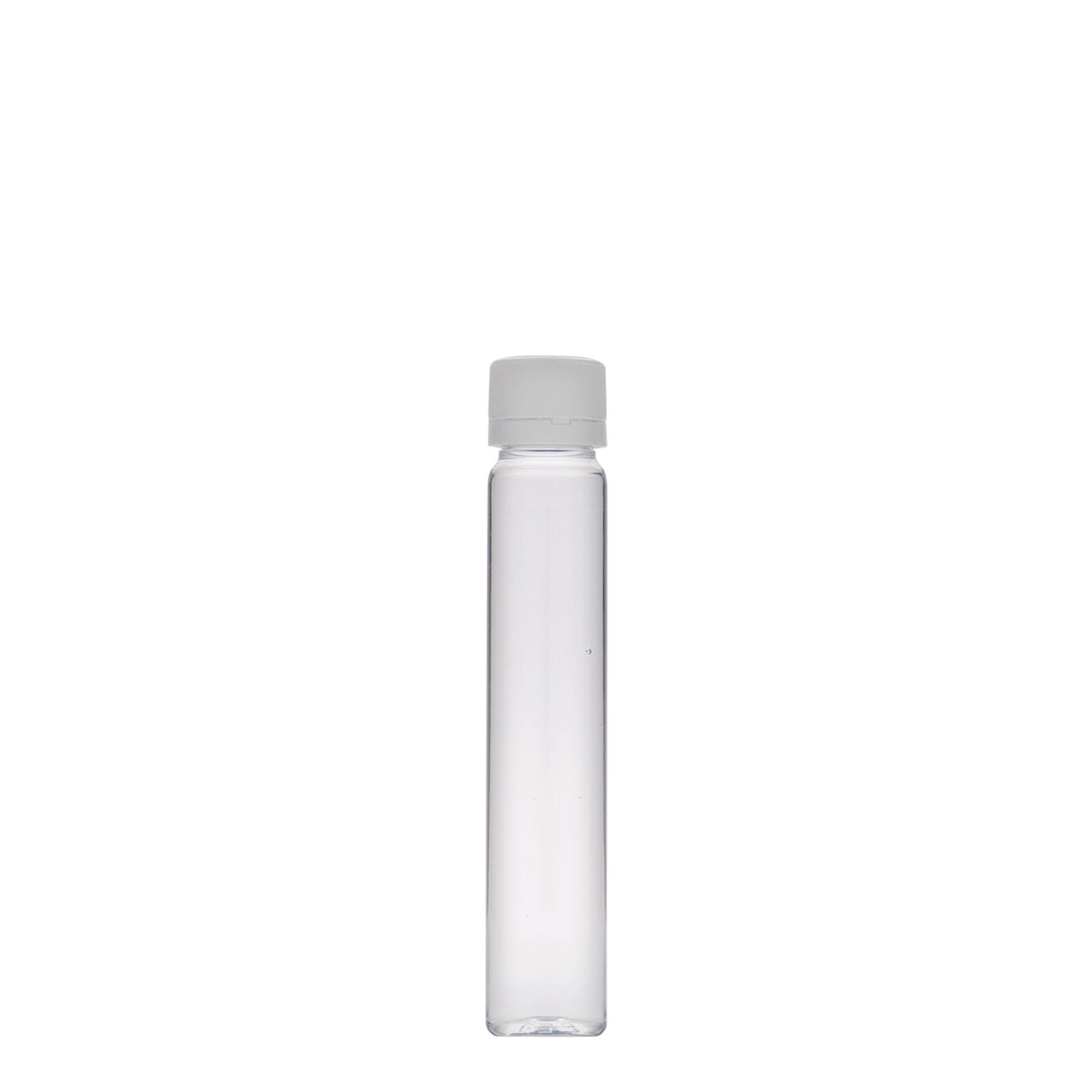 25 ml tube PET, plastique, ouverture : bouchon à vis