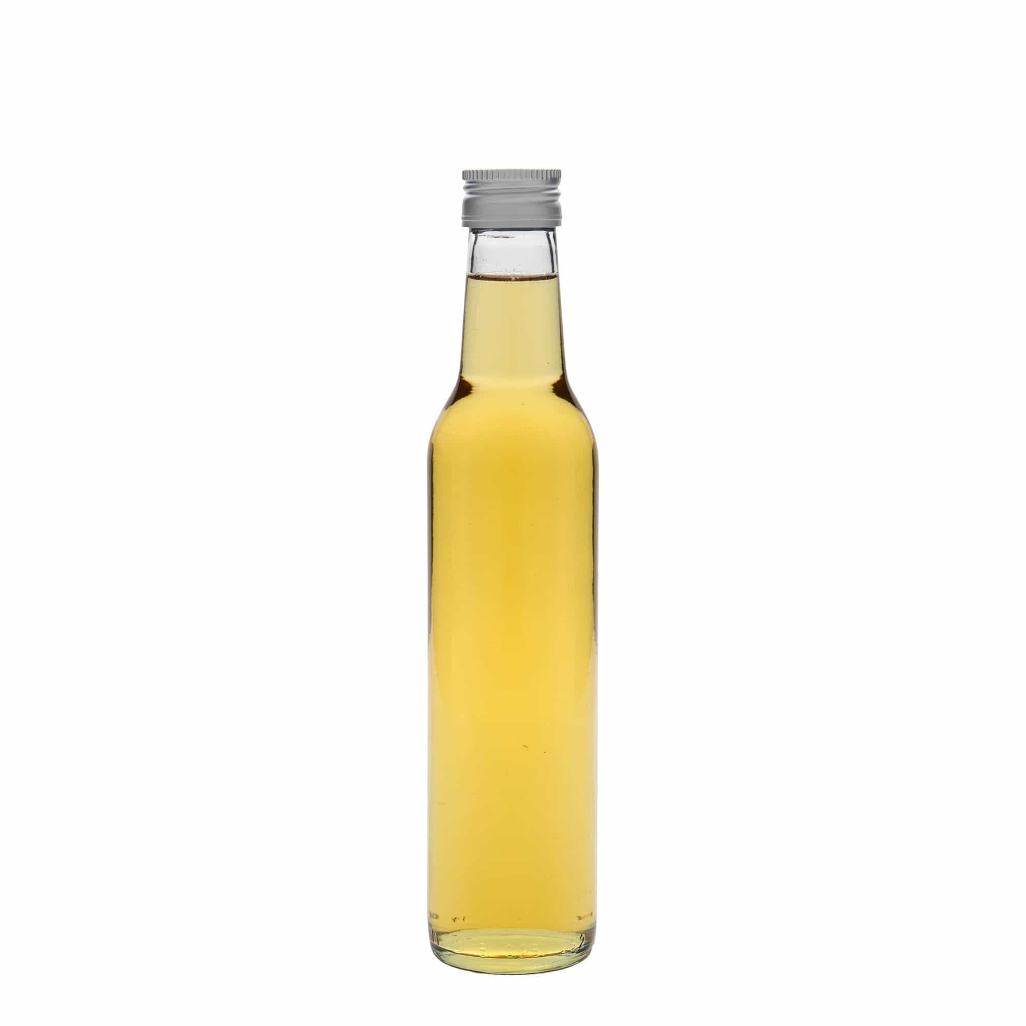 Flacon en verre 250 ml « Cilindrica », ouverture : PP 28