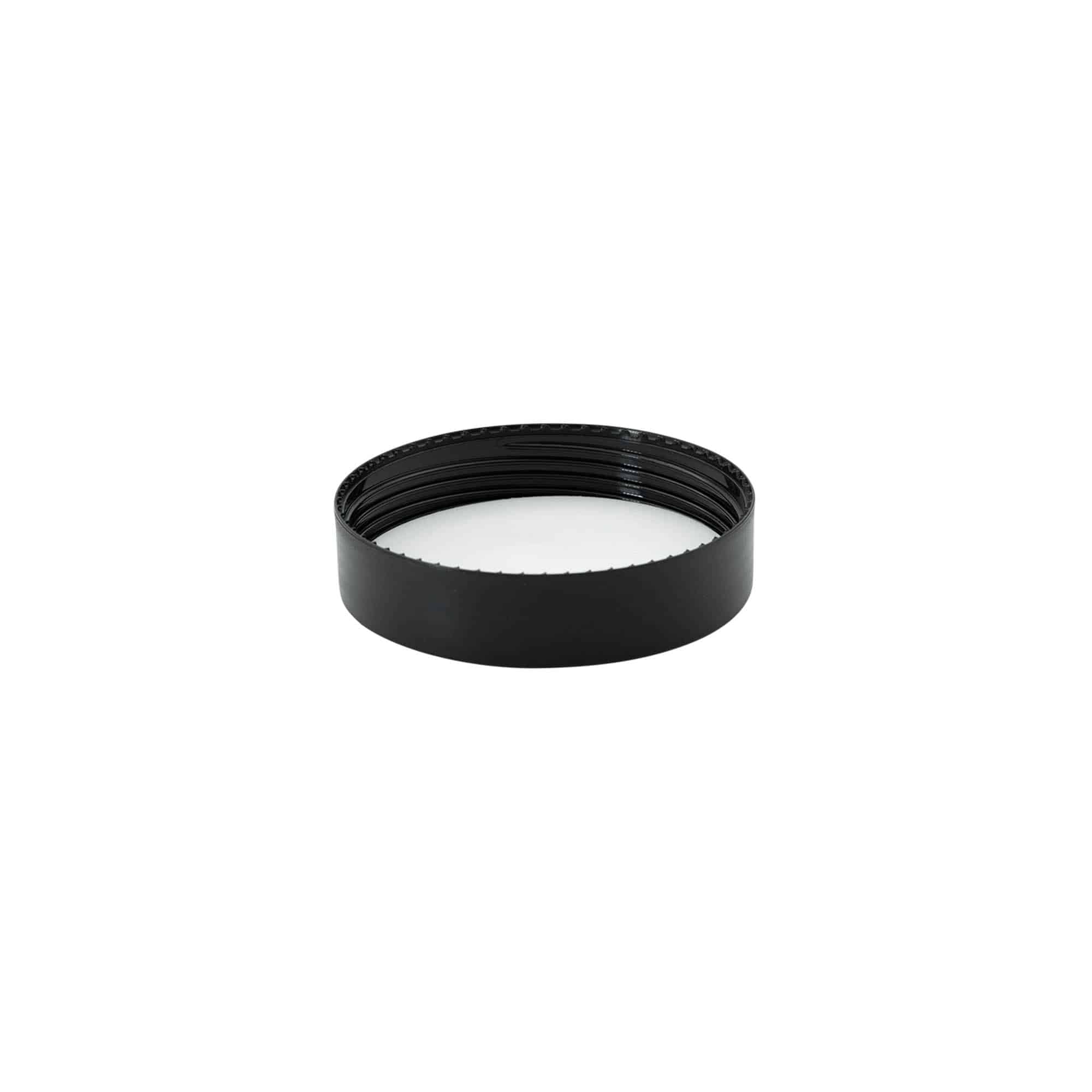 Bougage à vis pour 50 ml 'Antonella', plastique PP, noir