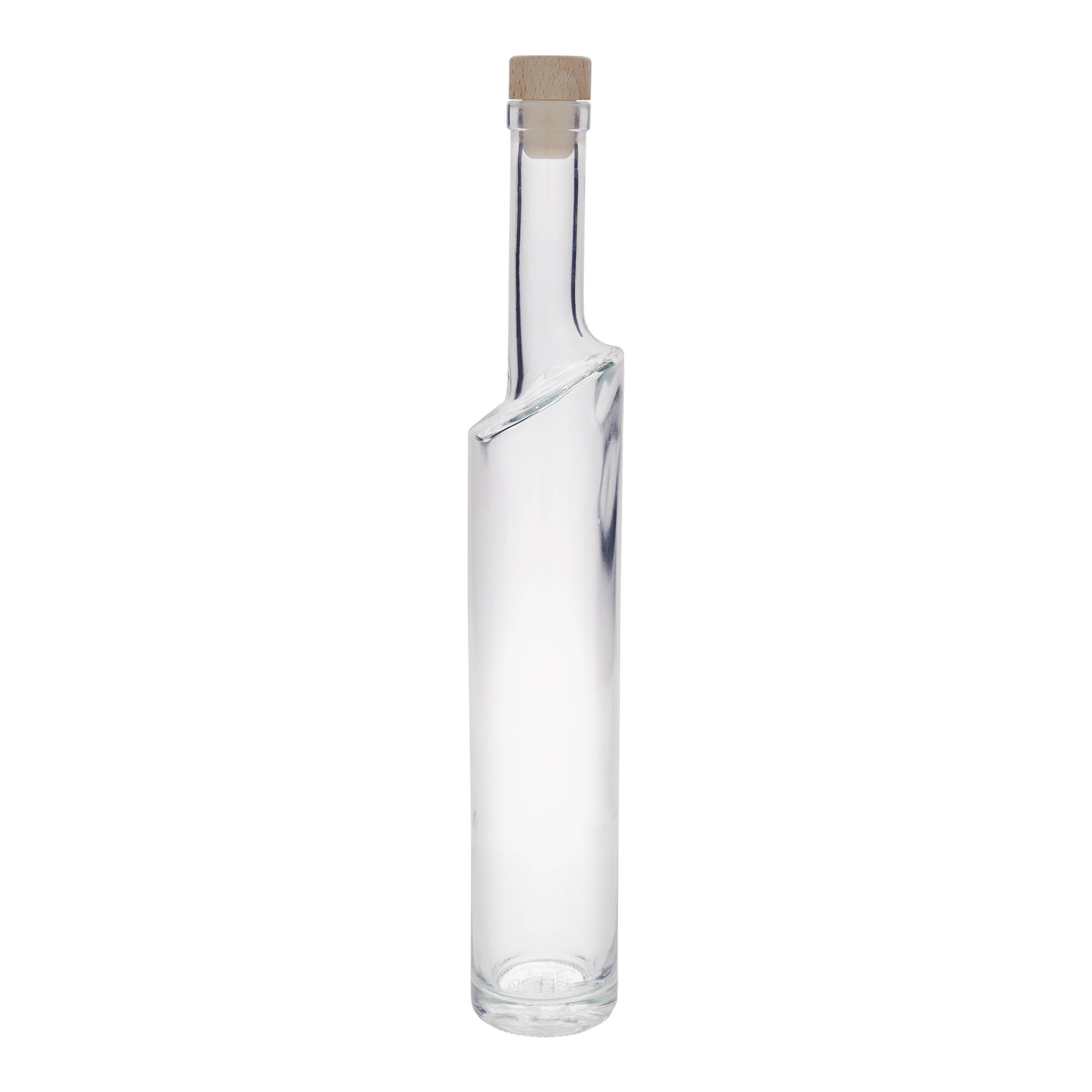 Bouteille en verre 350 ml 'Feeling', ouverture : bouchon en liège Bouteille en verre 350 ml 'Feeling', ouverture : bouchon en liège