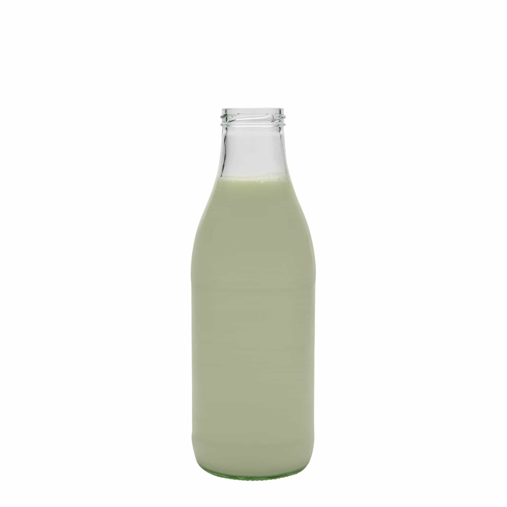 Bouteille à large ouverture Lorenzo 1 000 ml, ouverture : Twist-Off (TO 48)