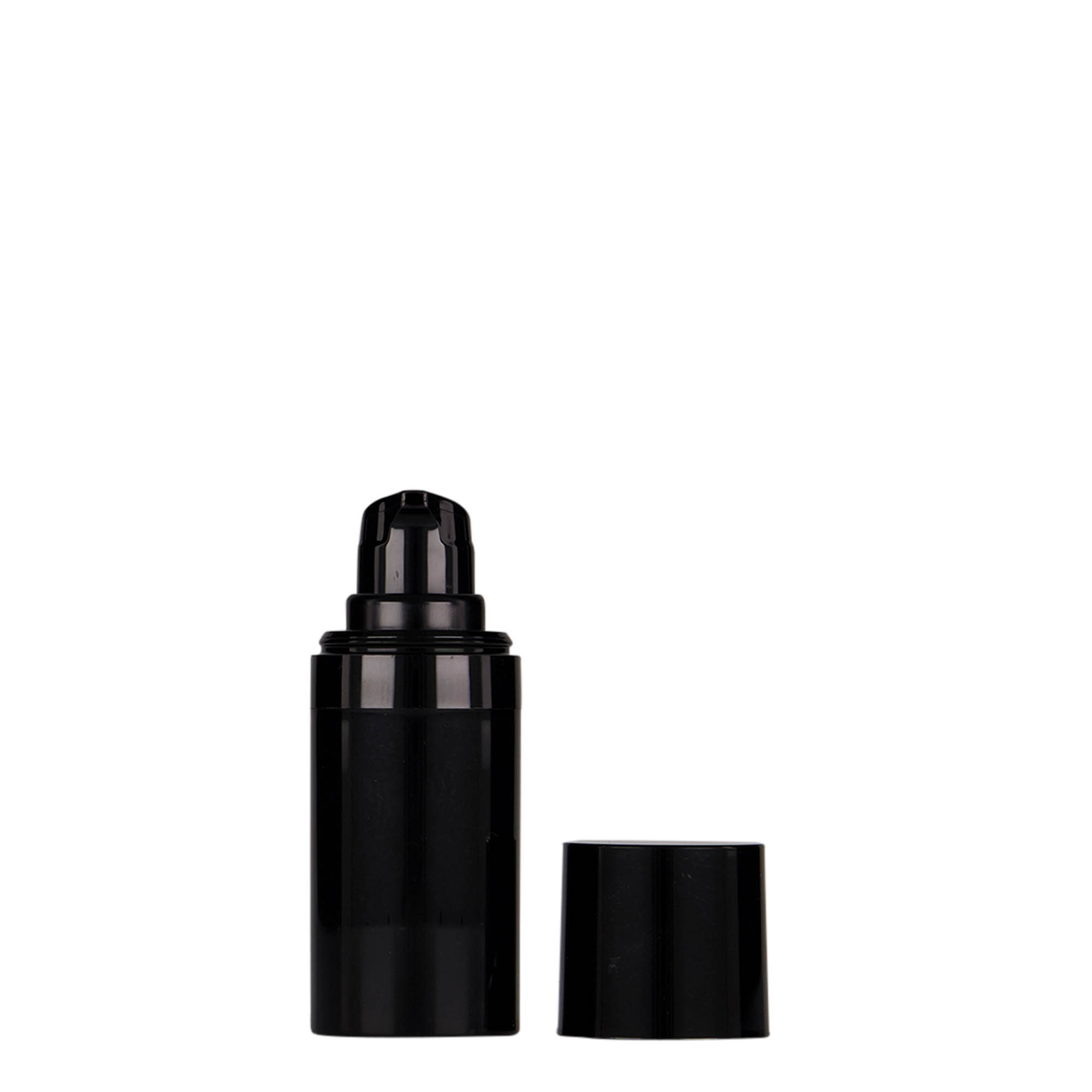 Distributeur sans air 15 ml « Micro », plastique PP, noir