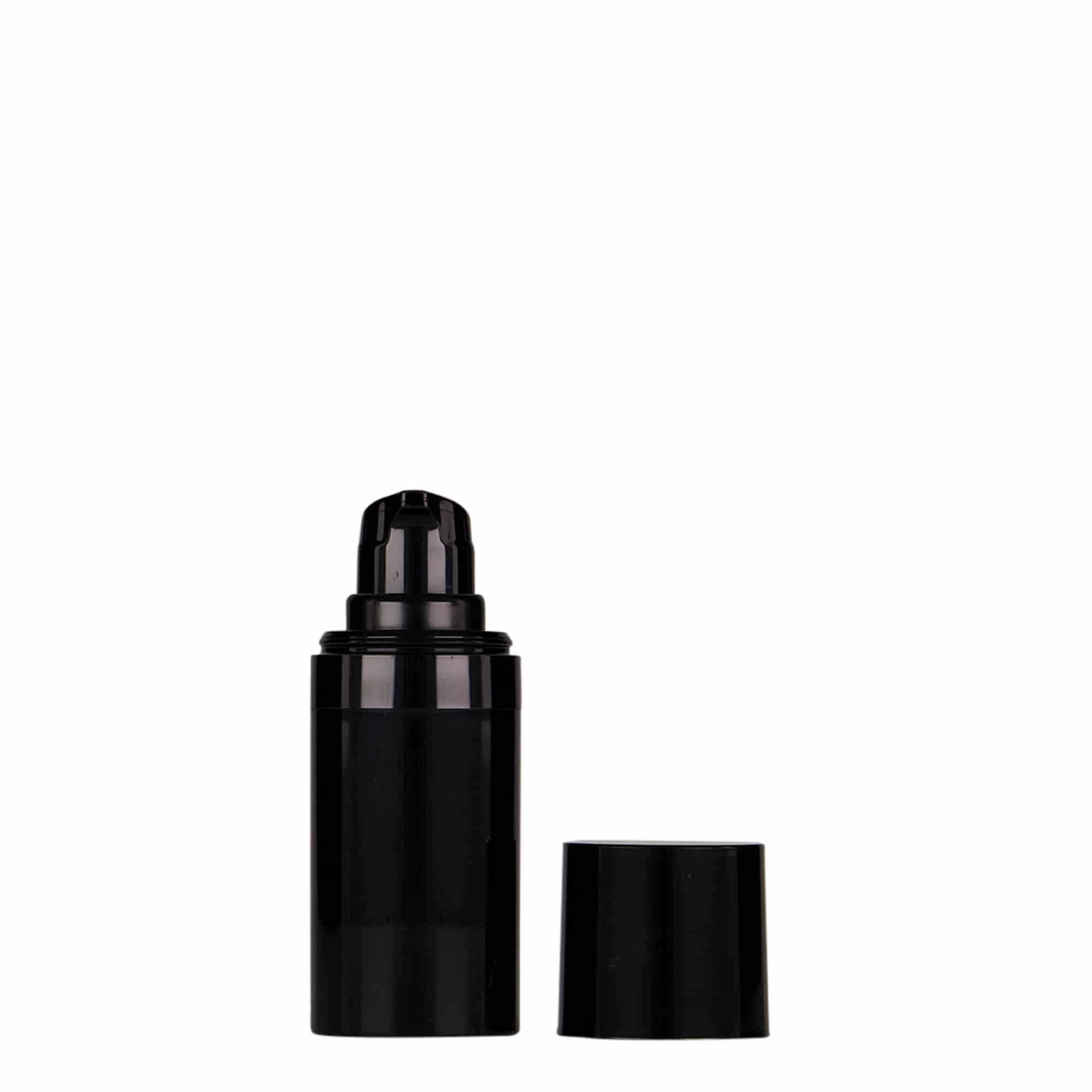 Distributeur sans air 15 ml « Micro », plastique PP, noir