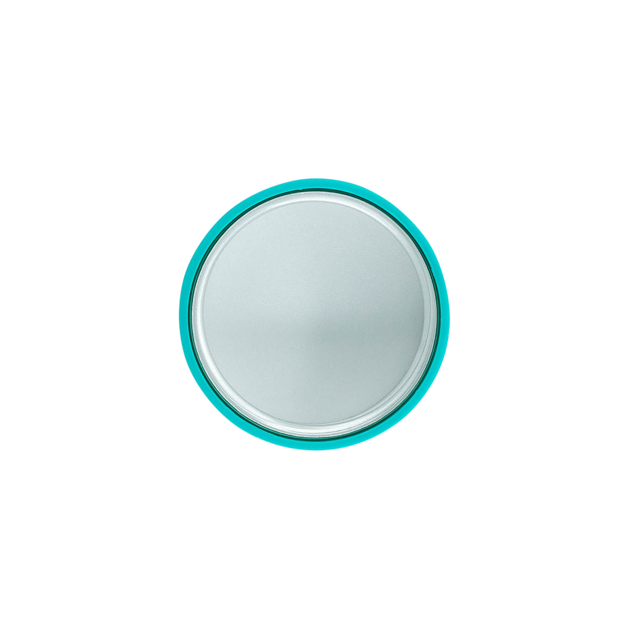 Bouchon à vis, plastique ABS, turquoise, pour ouverture : GPI 33/400