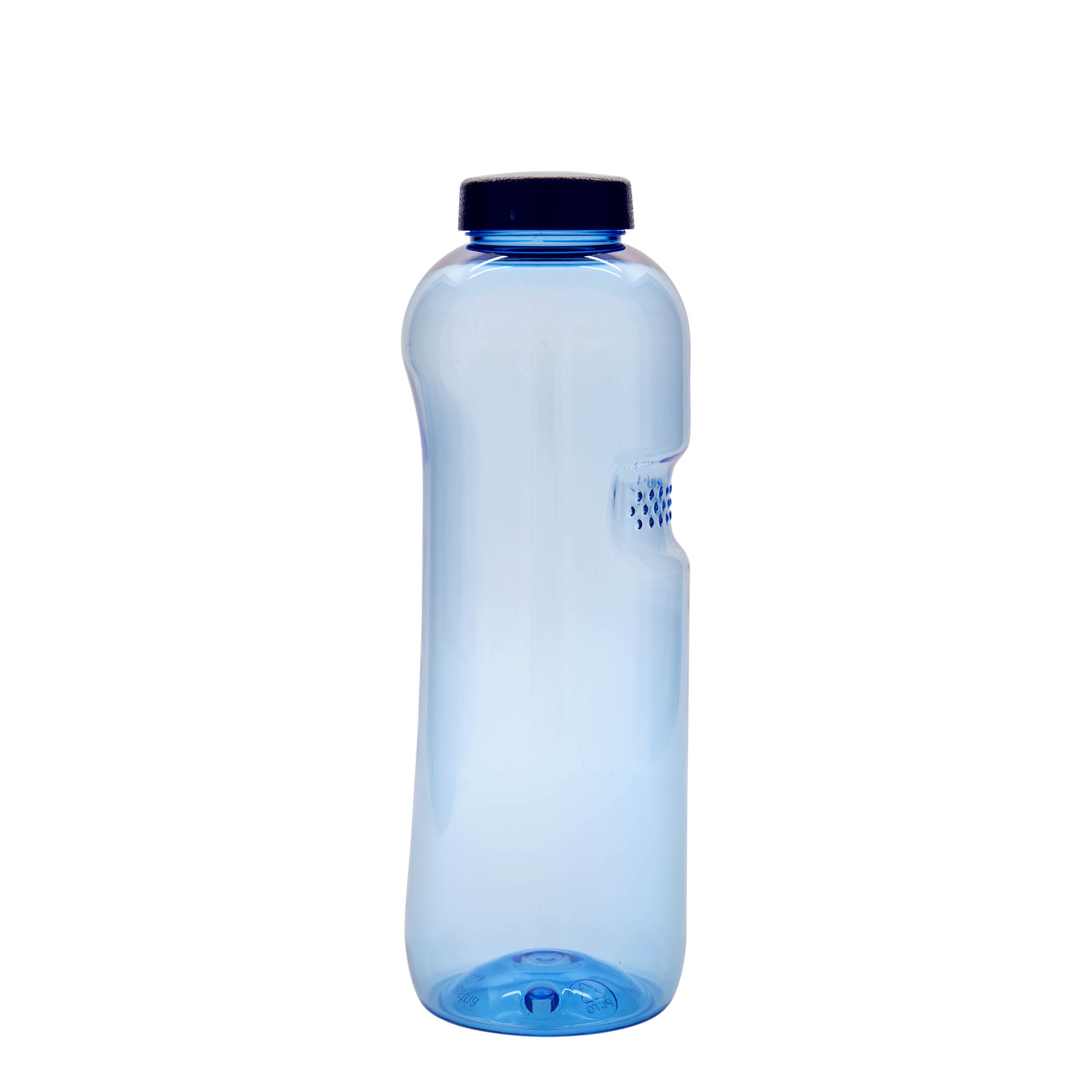 Bouteille à boire PET 1 000 ml « Kavodrink », plastique, bleu