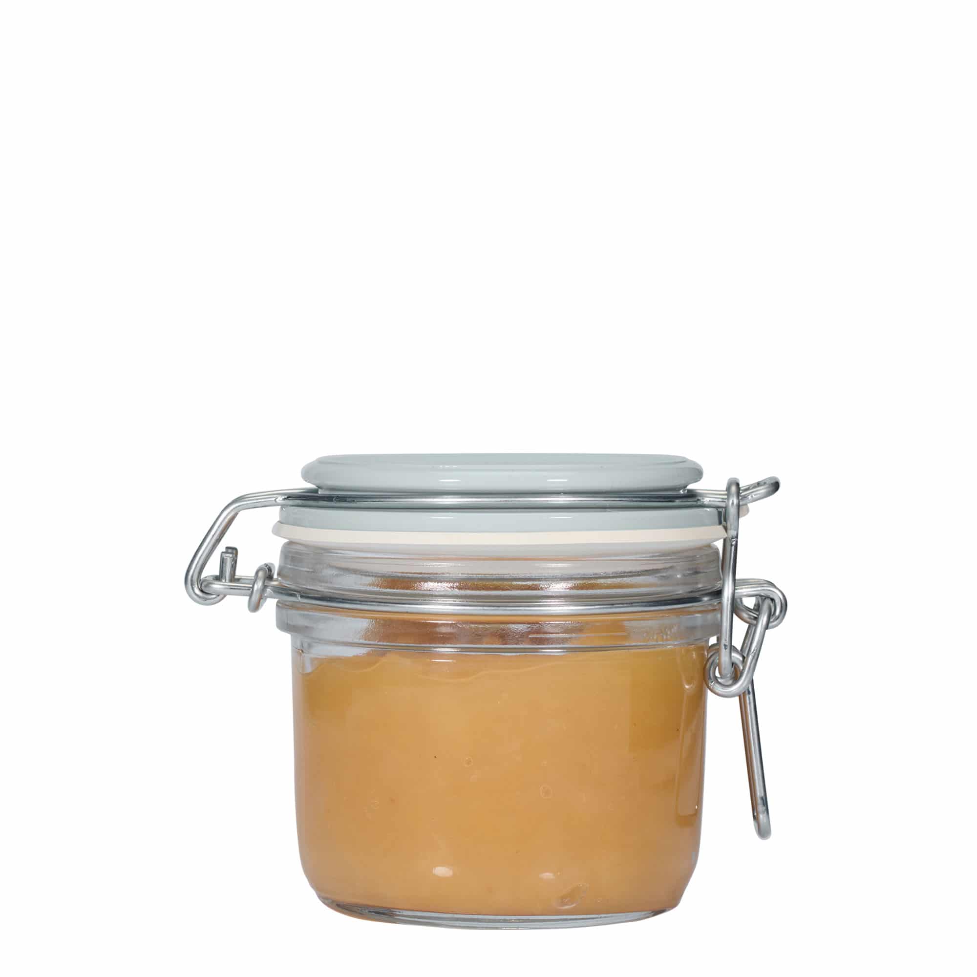 Bocal à fermeture mécanique 200 ml 'Fido', bleu, bouchage: bouchon mécanique