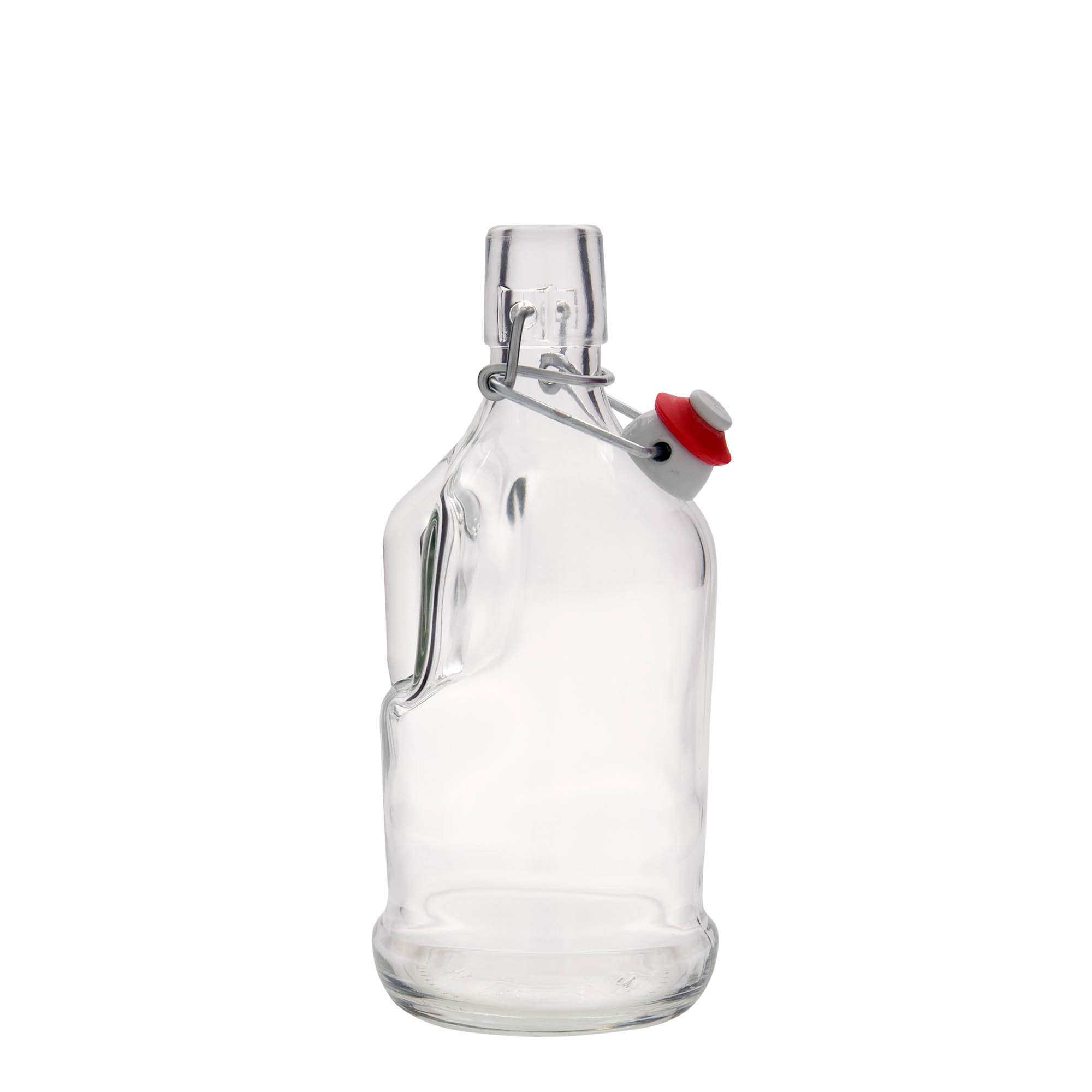 Bouteille en verre 500 ml 'Classica', ouverture : fermeture à levier Bouteille en verre 500 ml 'Classica', ouverture : fermeture à levier
