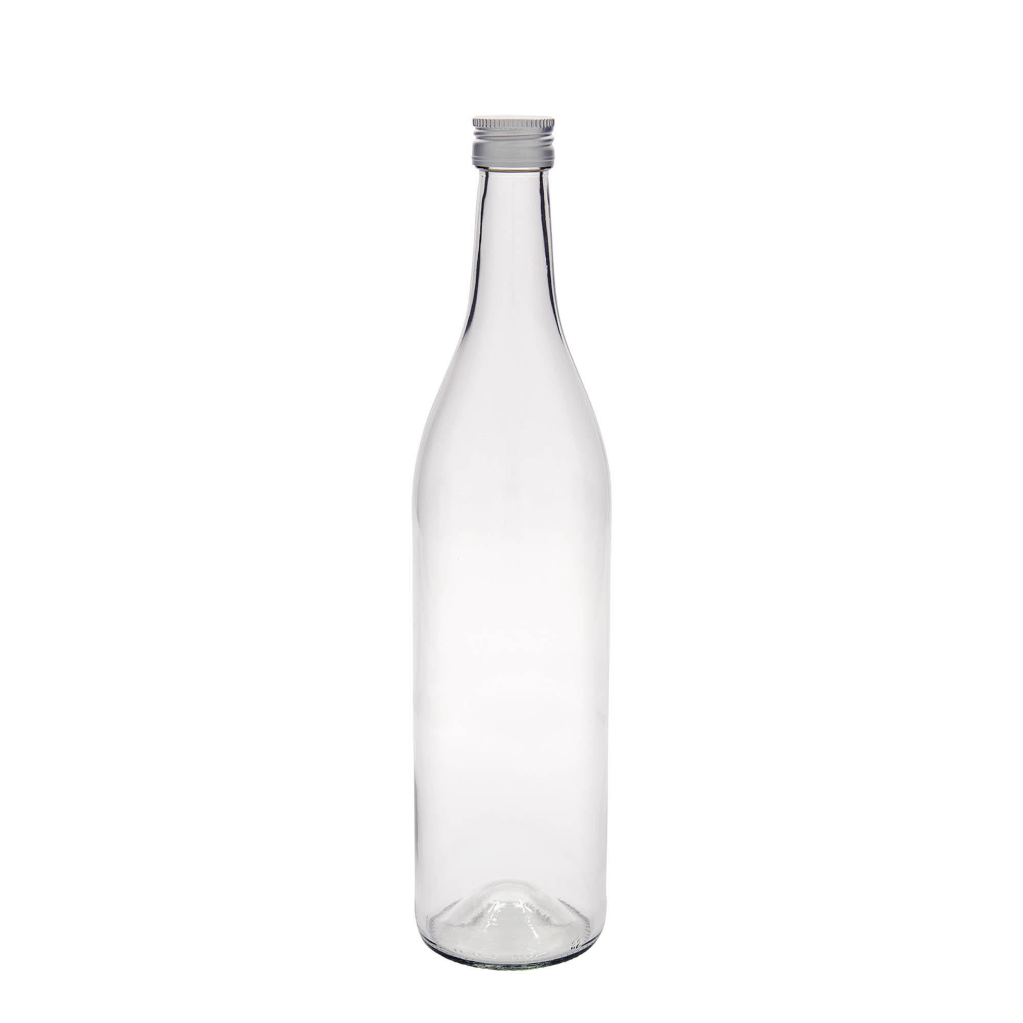 Bouteille en verre 700 ml 'Roger', ouverture : PP 28 Bouteille en verre 700 ml 'Roger', ouverture : PP 28
