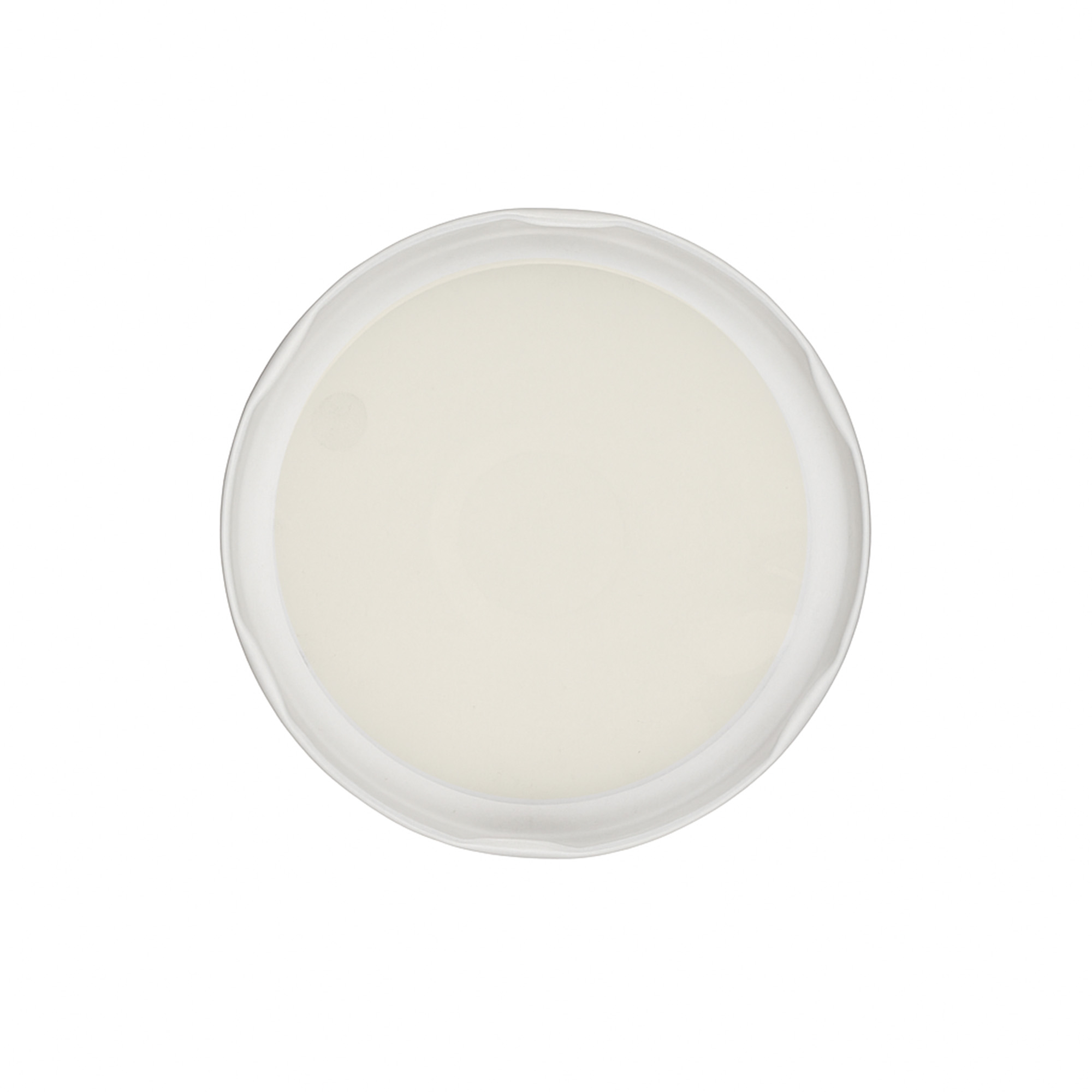 Bouchon à vis, tôle blanche, blanc, pour ouverture : TO 100 Bouchon à vis, tôle blanche, blanc, pour ouverture : TO 100