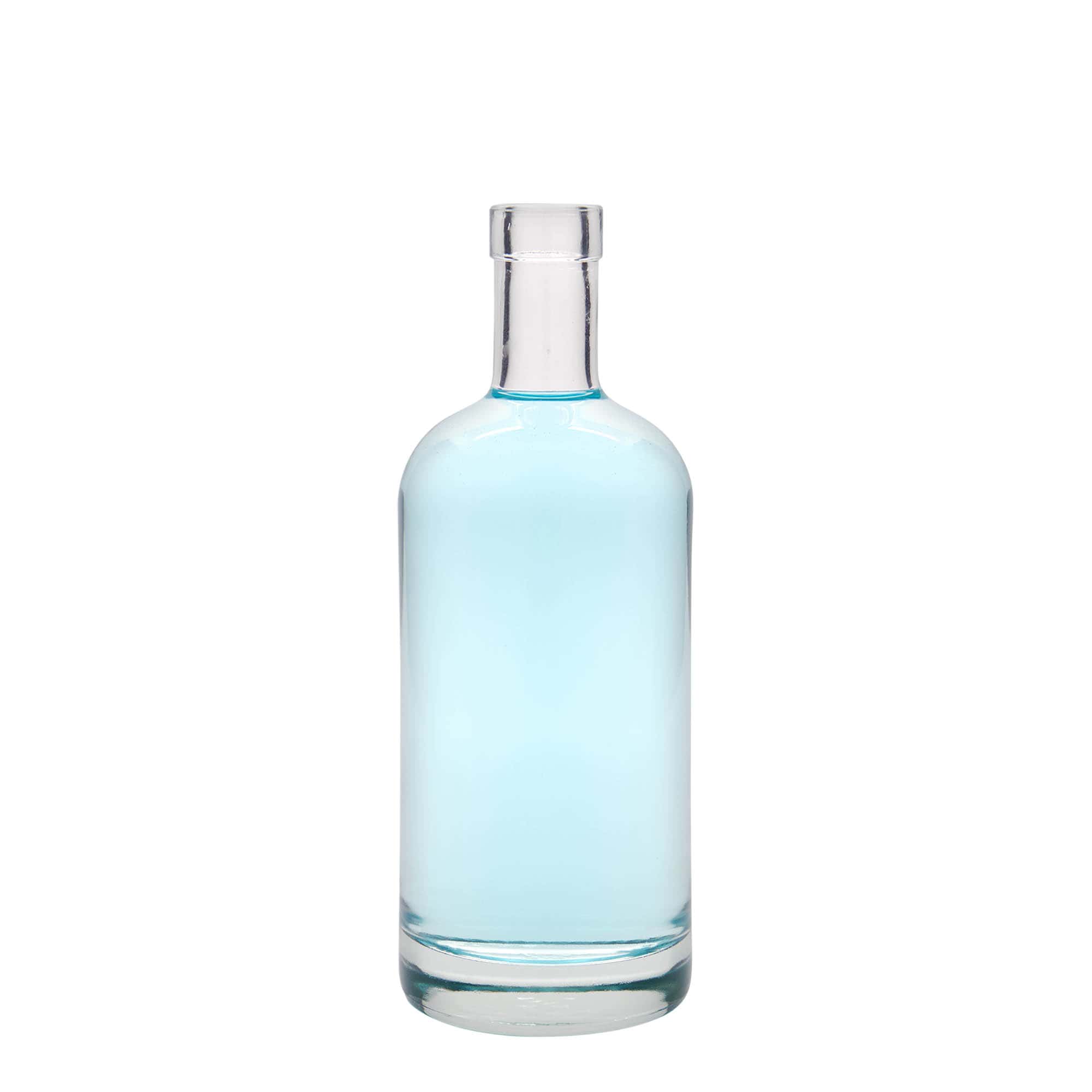 Bouteille en verre 500 ml « Linea Uno », ouverture : bouchon en liège Bouteille en verre 500 ml « Linea Uno », ouverture : bouchon en liège