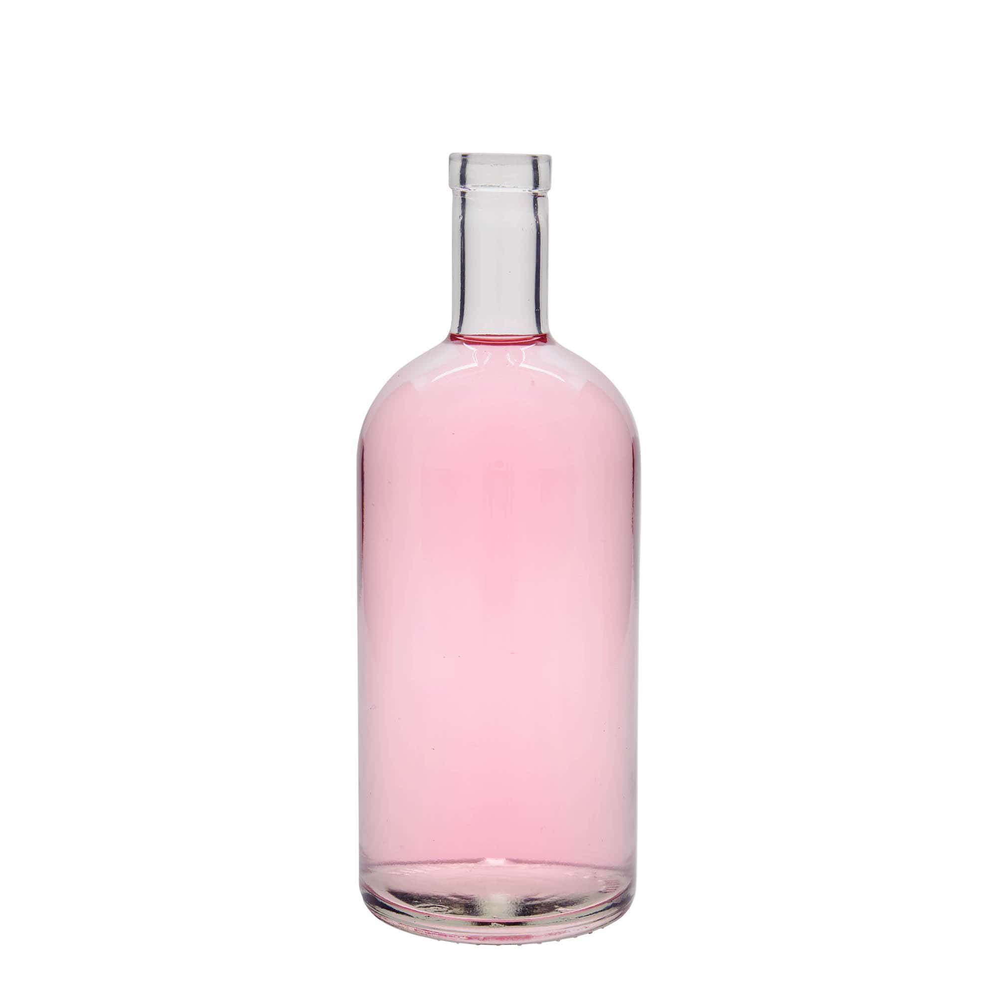 Bouteille en verre 1000 ml 'Gerardino', ouverture : bouchon en liège Bouteille en verre 1000 ml 'Gerardino', ouverture : bouchon en liège