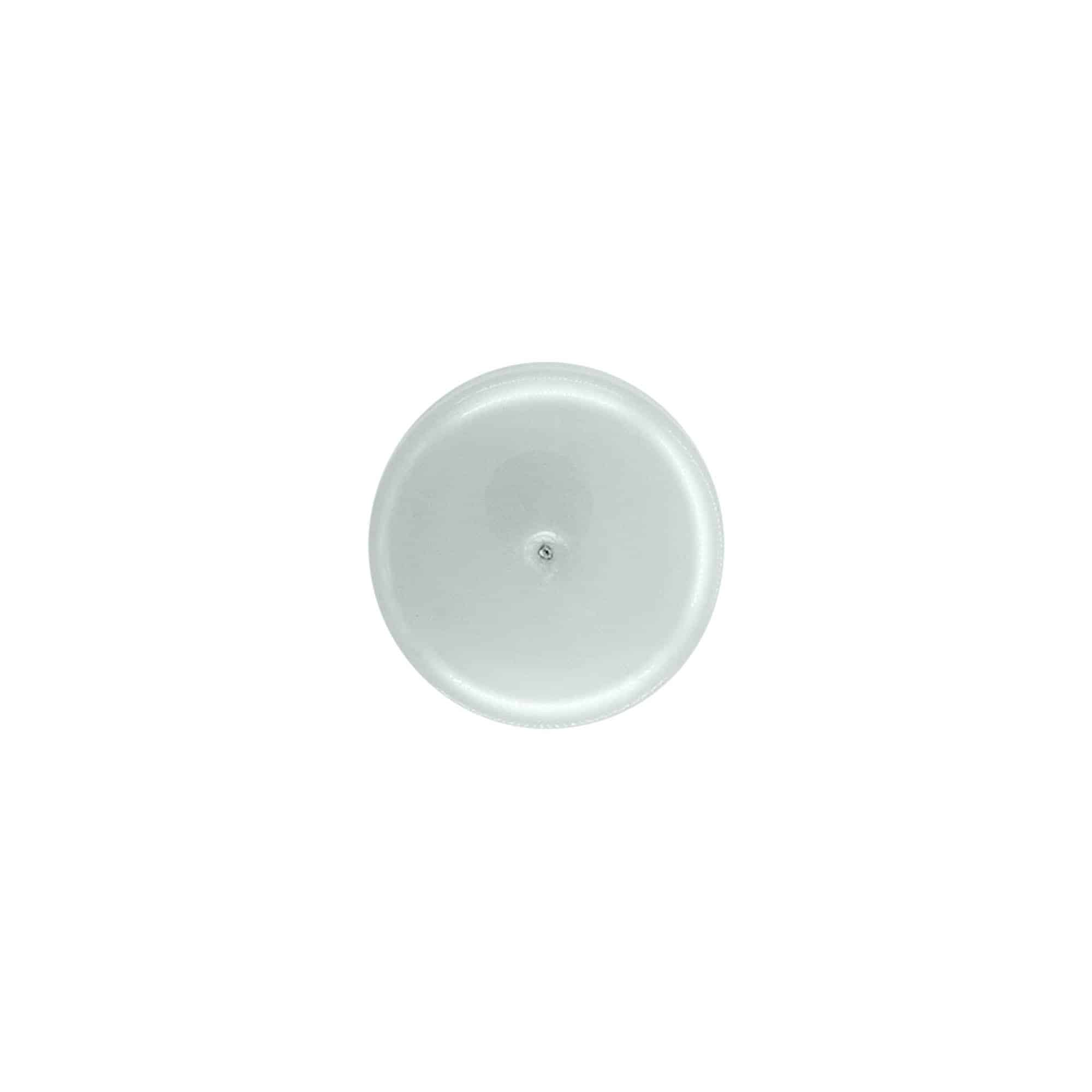 Bougage à vis avec insert de pulvérisation, plastique PP, argenté, pour bouchage: 24/410