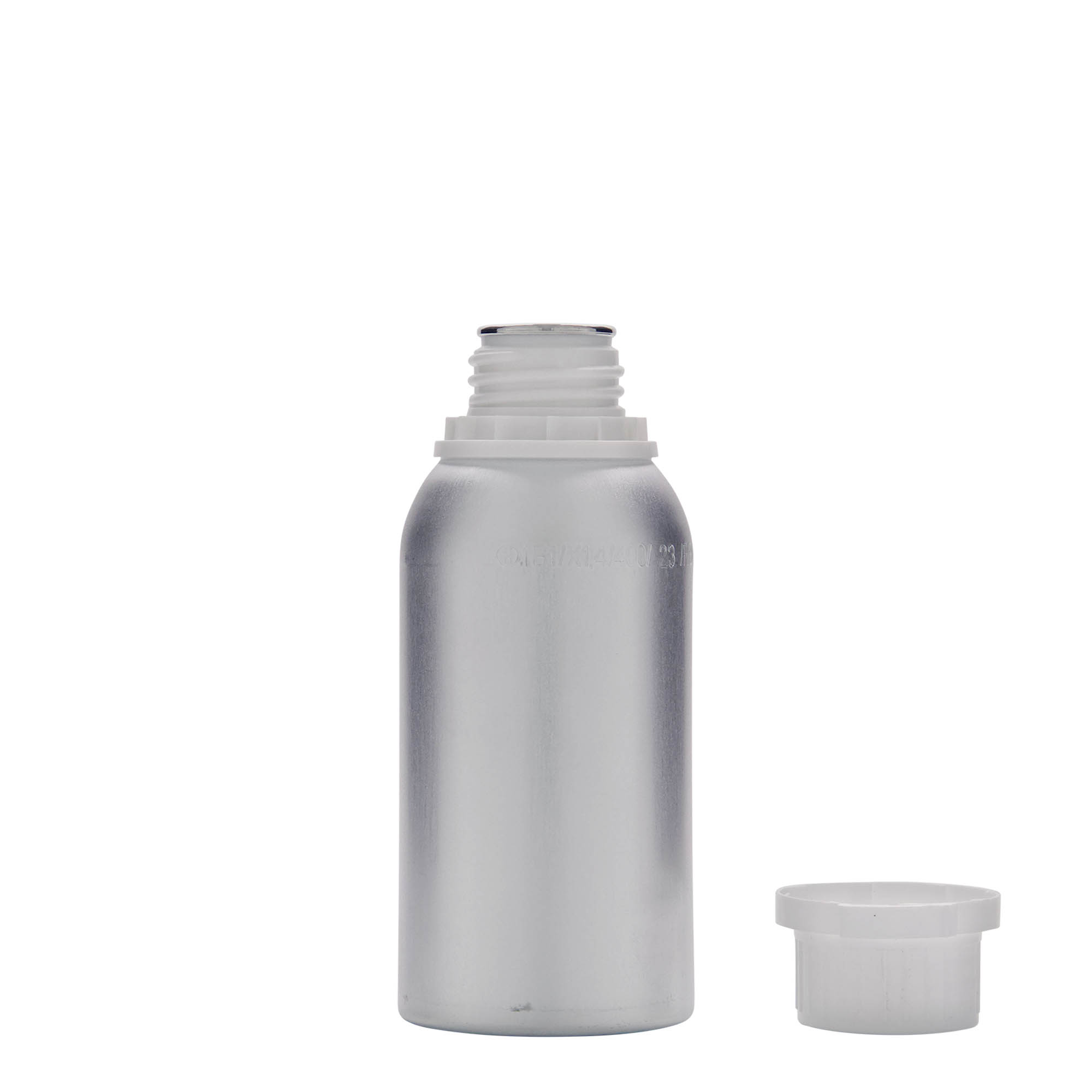 275 ml bouteille en aluminium, métal, argent, ouverture : DIN 32 275 ml bouteille en aluminium, métal, argent, ouverture : DIN 32