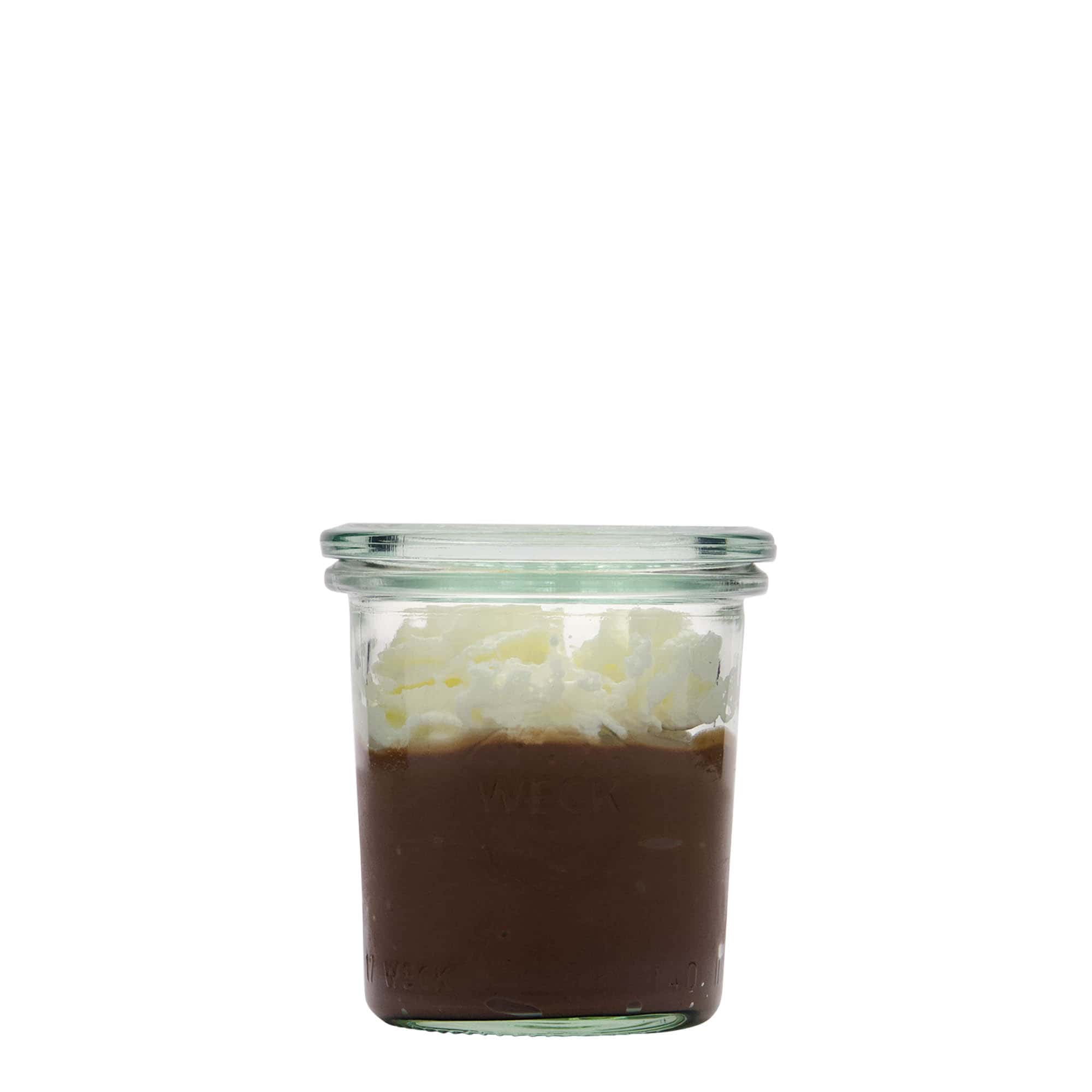 140 ml bocal WECK à renversement, ouverture : bord rond