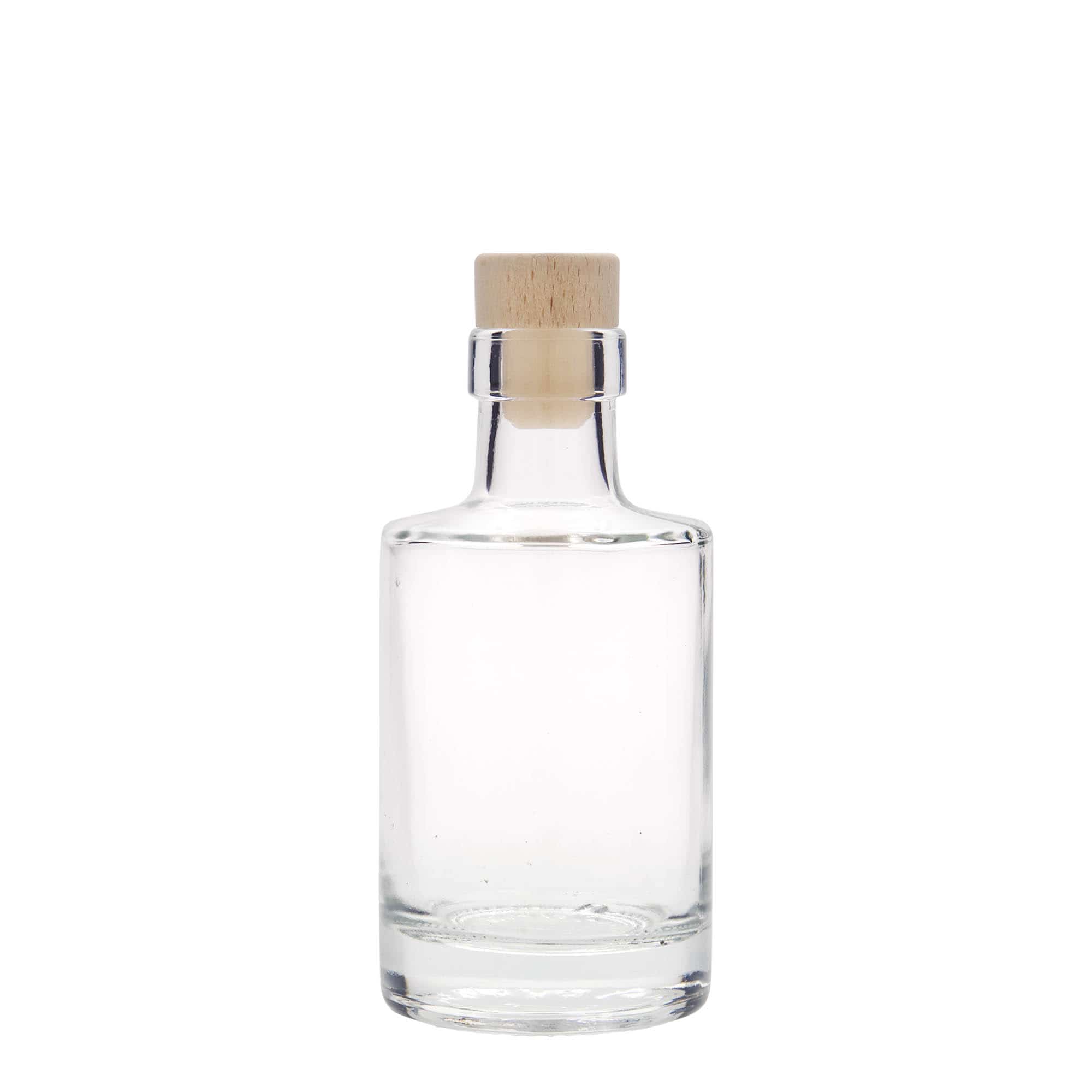 Flacon en verre 200 ml « Aventura », ouverture : bouchon en liège