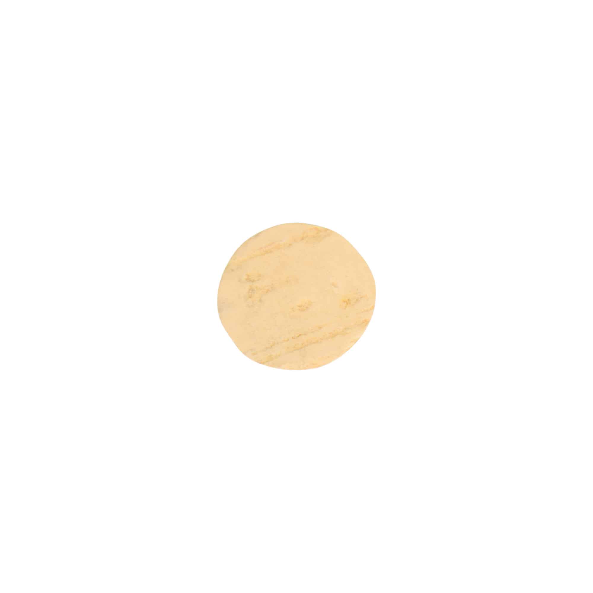 Bouchon conique 14-17 x 22, liège naturel, blanchi, pour embouchure : liège