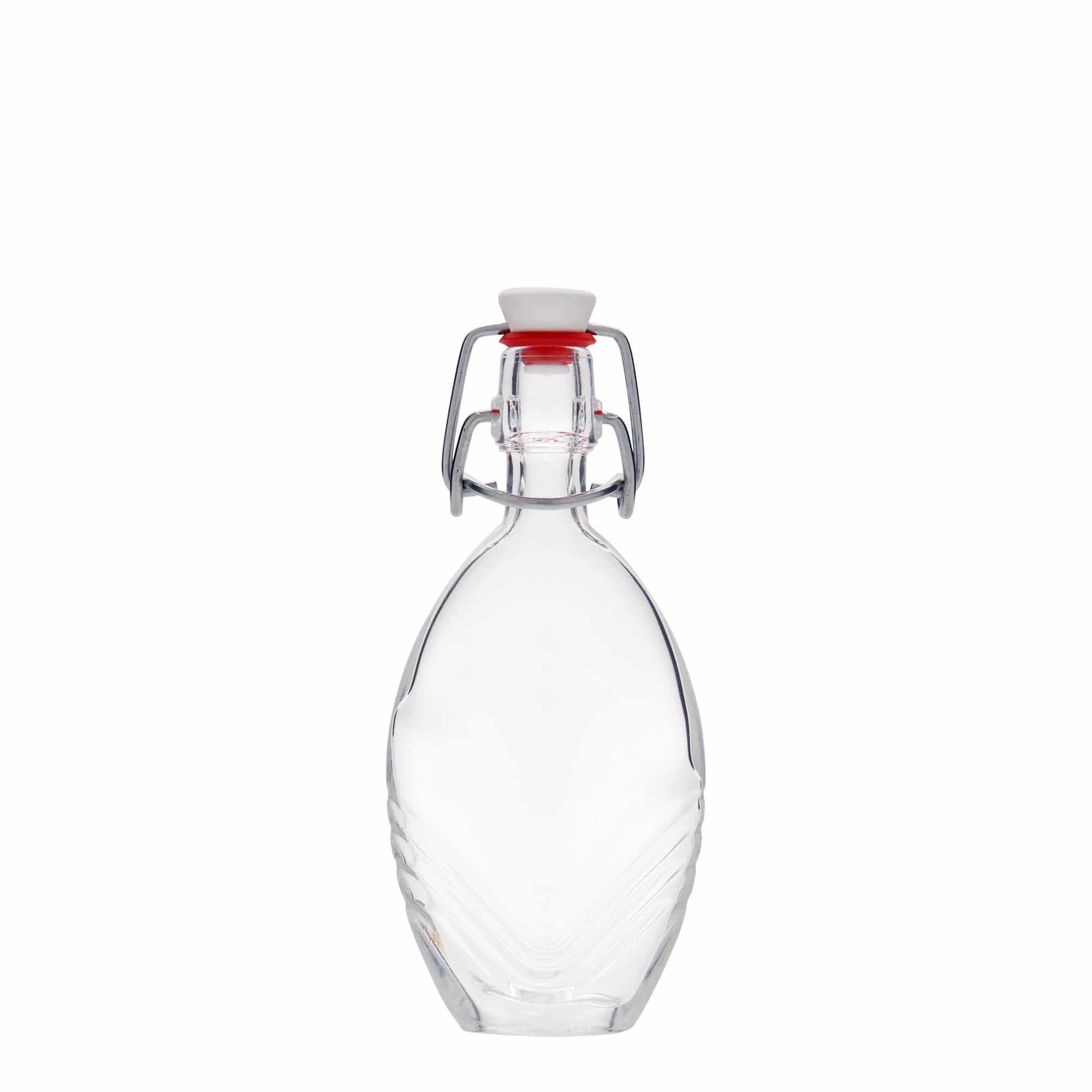 Flacon en verre 40 ml « Florence », ovale, ouverture : fermeture à levier Flacon en verre 40 ml « Florence », ovale, ouverture : fermeture à levier