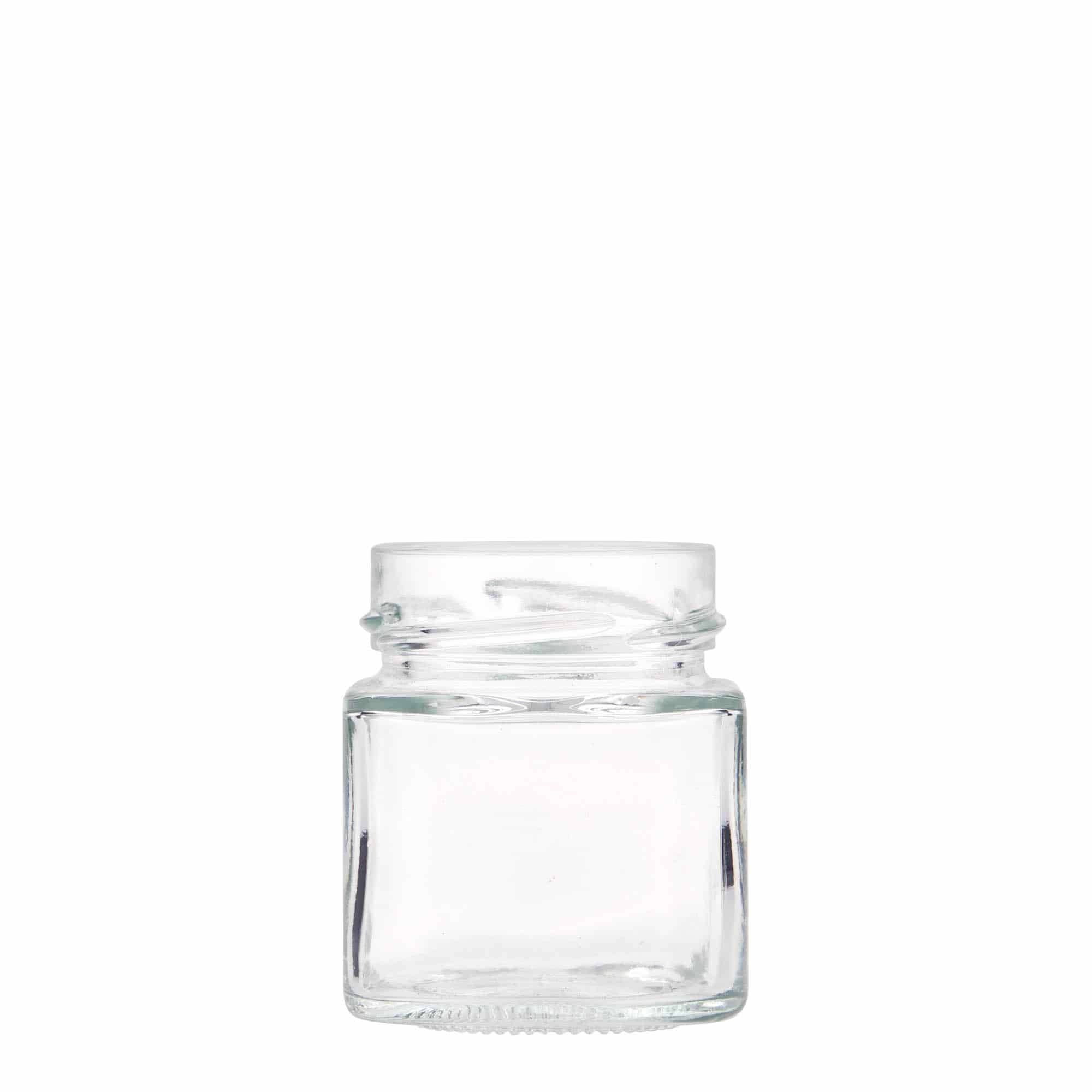 Bocal carré 156 ml 'Funny', bouchage: Deep-Twist-Off (DTO 58) Bocal carré 156 ml 'Funny', bouchage: Deep-Twist-Off (DTO 58)