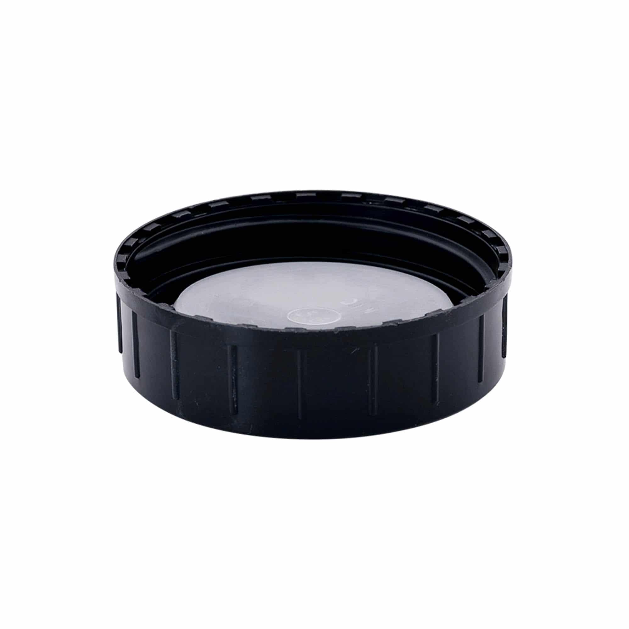 Bougage à vis, plastique PP, noir, pour bouchage: DIN 55
