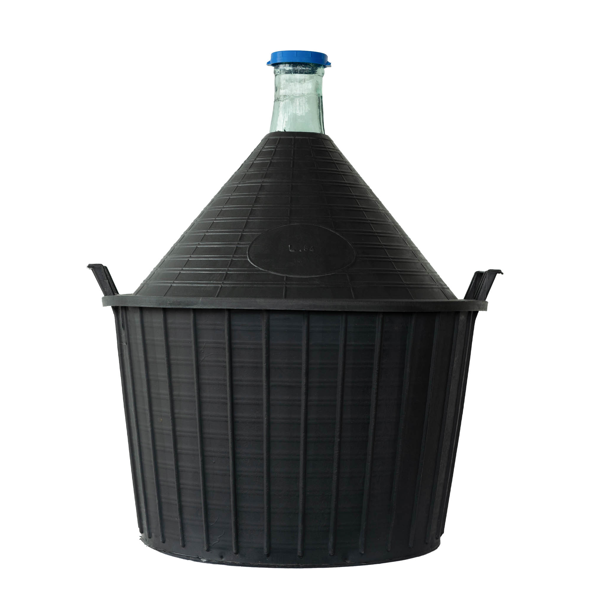 54 l bouteille ballon à col étroit, verre, ouverture : couvercle emboîtant 54 l bouteille ballon à col étroit, verre, ouverture : couvercle emboîtant