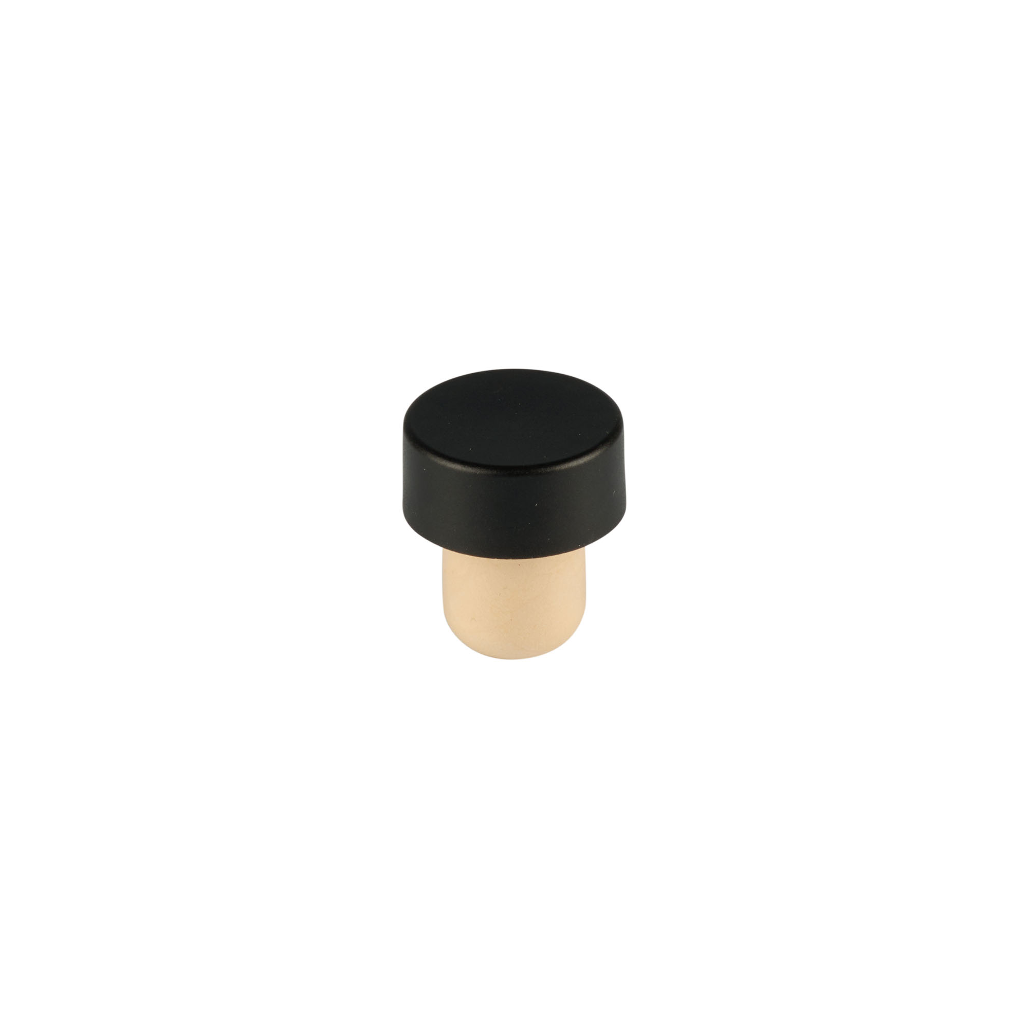 Bouchon à prise 11 mm, bois, noir, pour embouchure : liège Bouchon à prise 11 mm, bois, noir, pour embouchure : liège