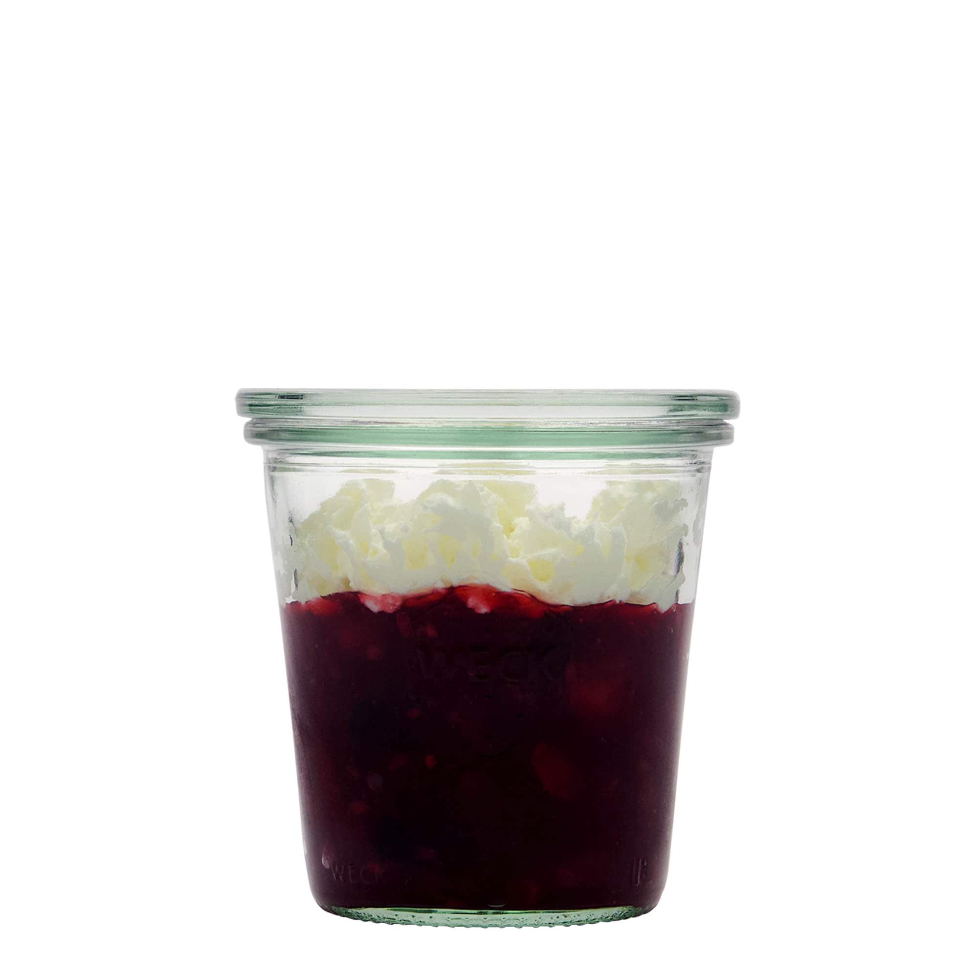 290 ml bocal WECK à renversement, ouverture : bord rond
