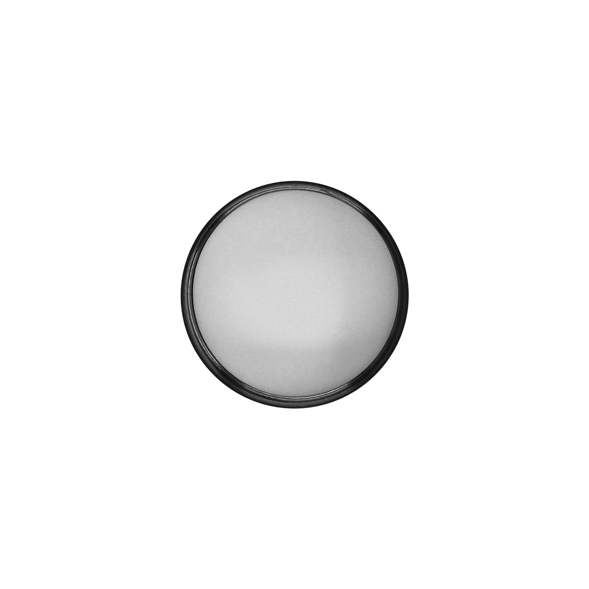 Bouchon à vis pour 120 ml « Brown Line », plastique HPM, noir