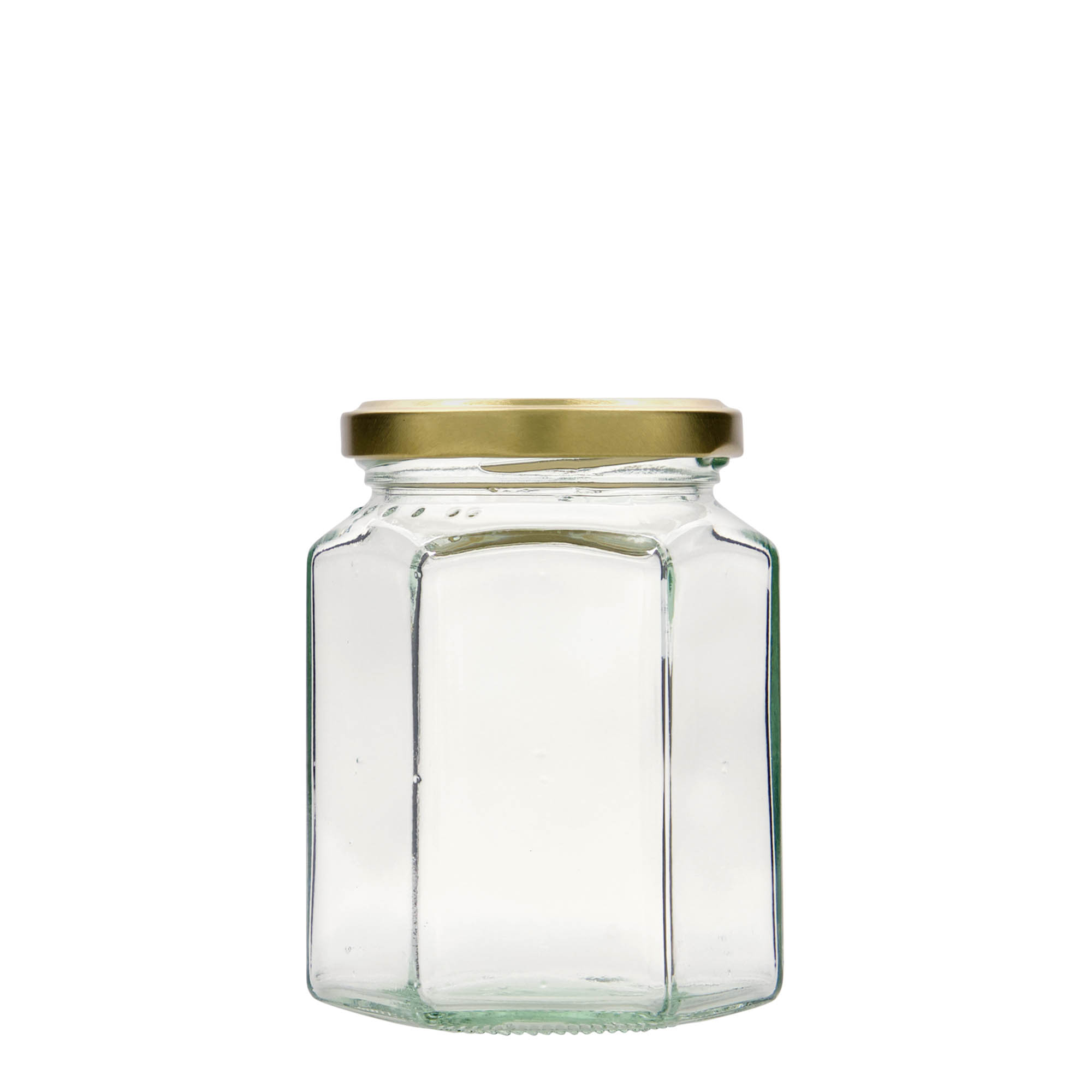 288 ml bocal hexagonal, ouverture : Twist-Off (TO 63) 288 ml bocal hexagonal, ouverture : Twist-Off (TO 63)