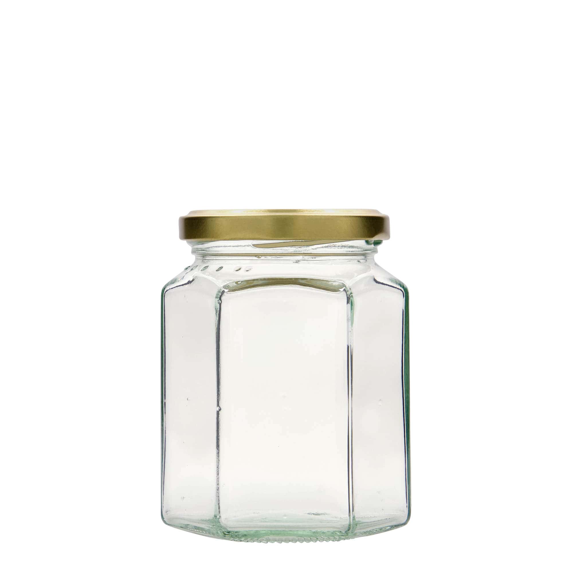 288 ml bocal hexagonal, ouverture : Twist-Off (TO 63)