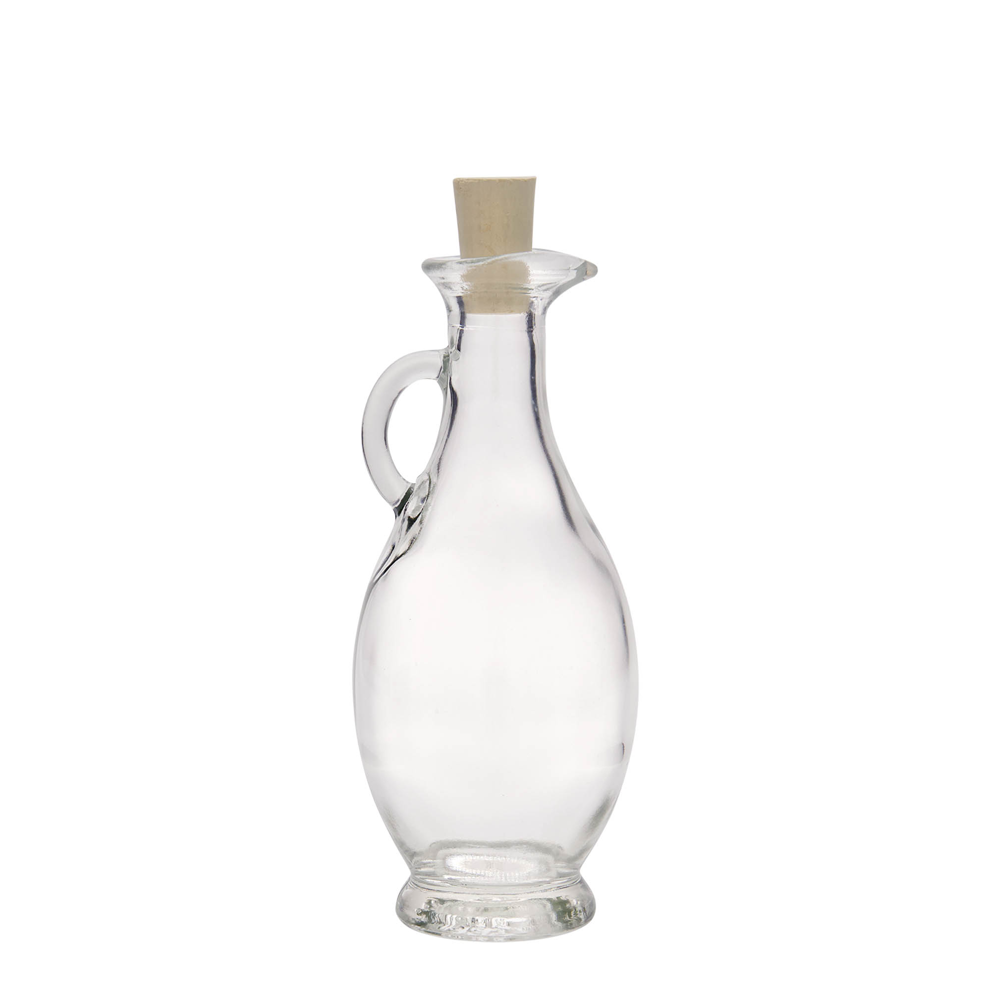 Flacon 250 ml pour vinaigre/huile 'Egizia', ouverture : bouchon en liège Flacon 250 ml pour vinaigre/huile 'Egizia', ouverture : bouchon en liège