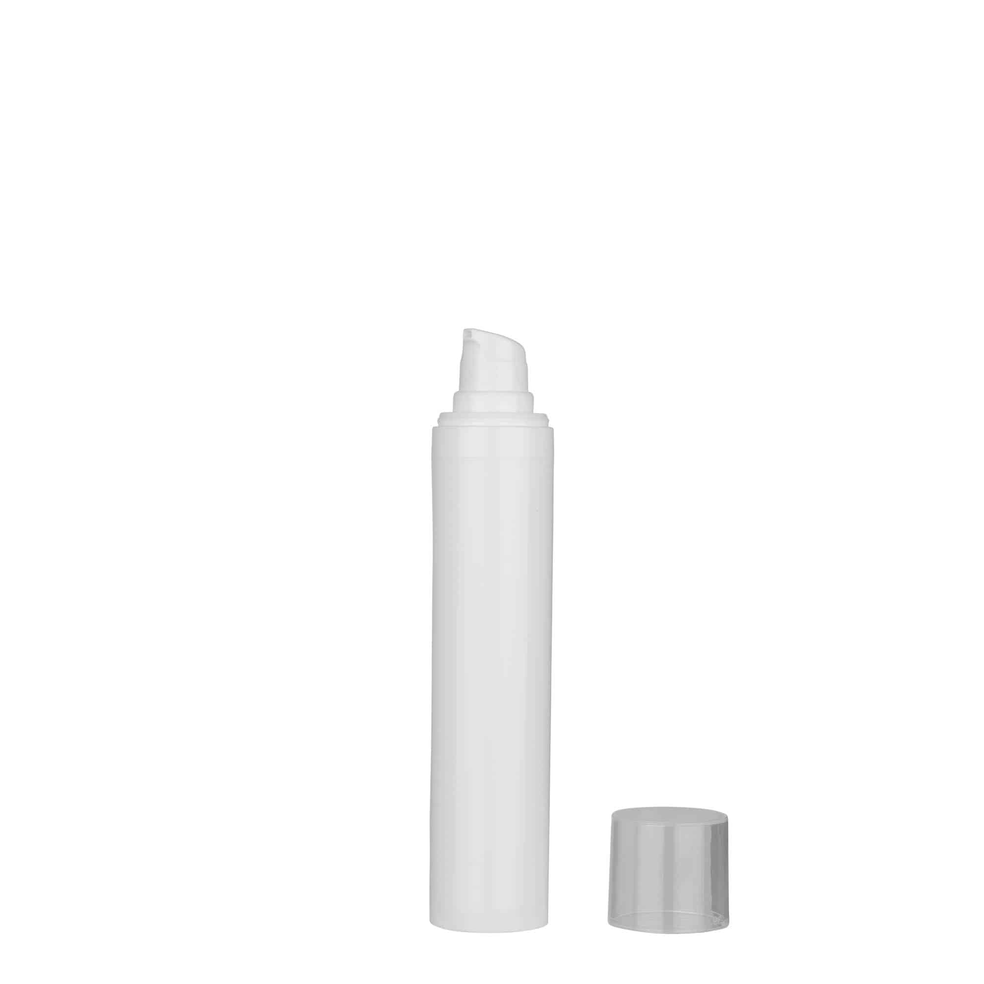 Distributeur sans air 50 ml « Micro », plastique PP, blanc