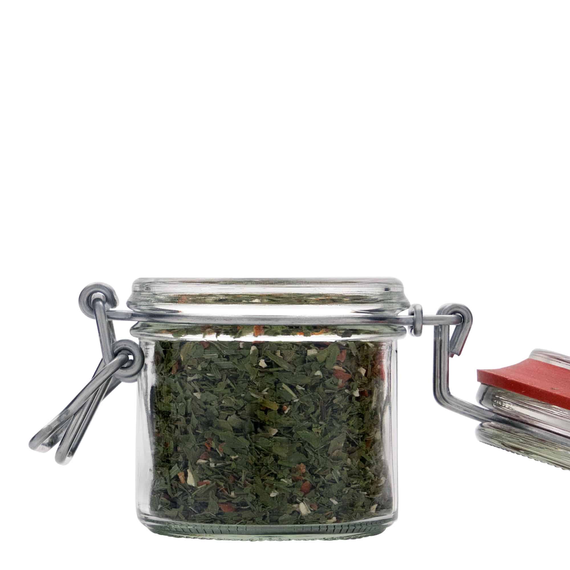 125 ml bocal à fermeture mécanique, ouverture : fermeture à levier métallique 125 ml bocal à fermeture mécanique, ouverture : fermeture à levier métallique