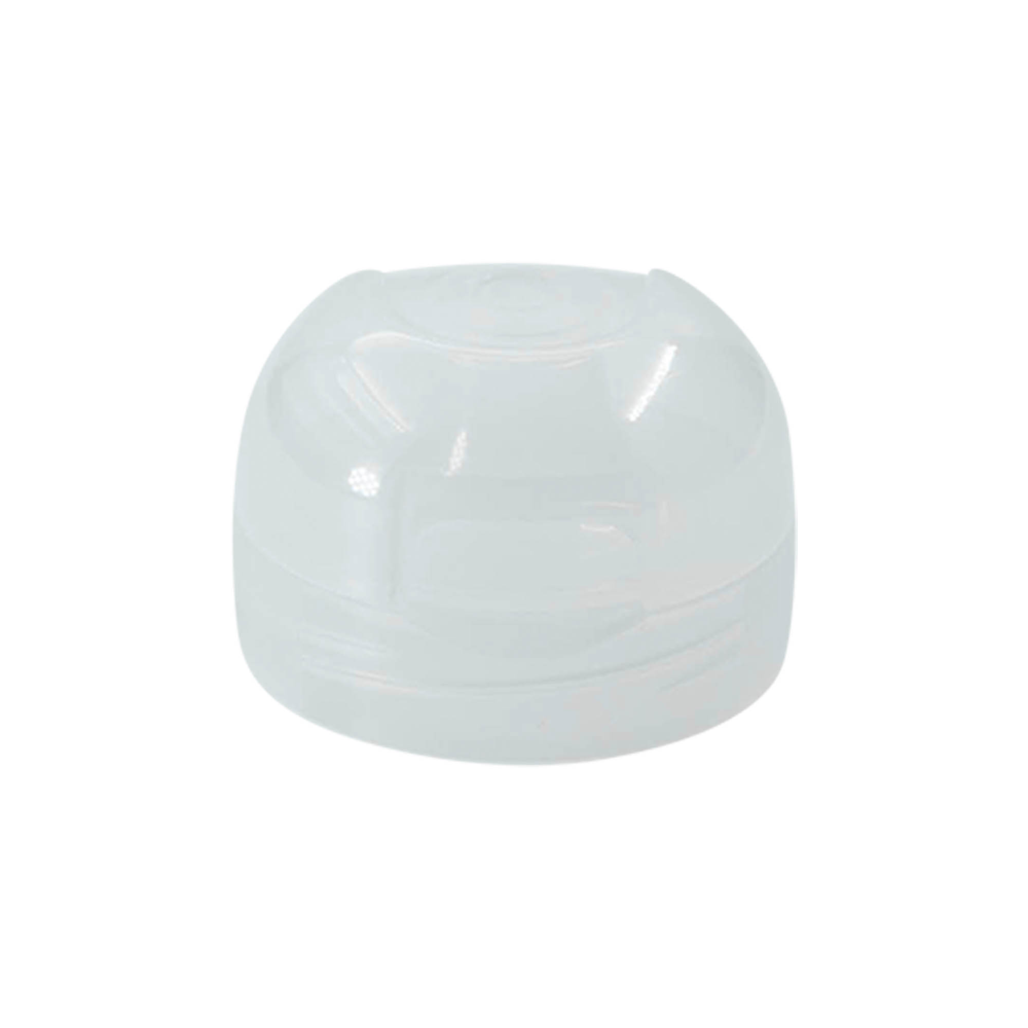 Bouchon à vis avec charnière rabattable Kavodrink, plastique PP, blanc
