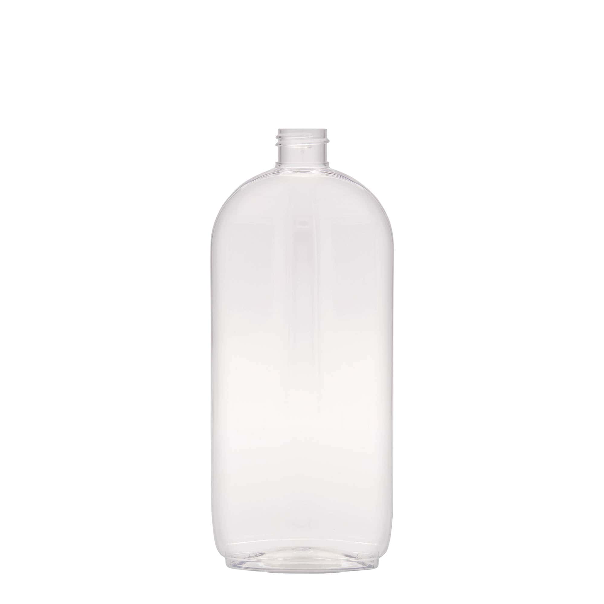 Bouteille en PET 500 ml 'Iris', ovale, plastique, bouchage: 24/410 Bouteille en PET 500 ml 'Iris', ovale, plastique, bouchage: 24/410