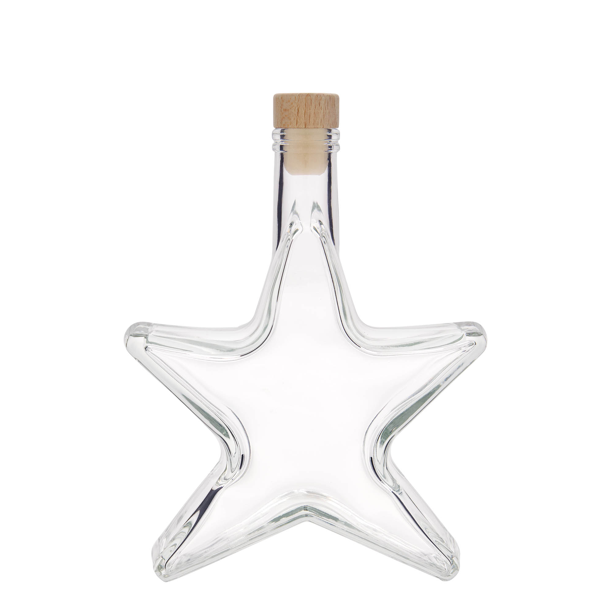 Bouteille en verre 350 ml « Étoile », ouverture : liège