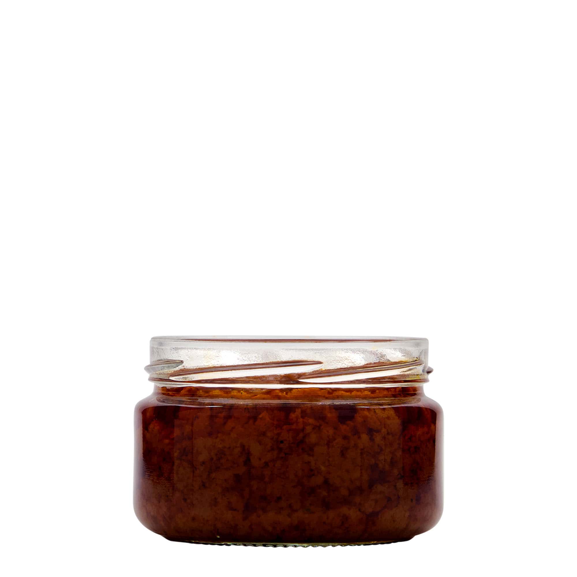 230 ml verre rond plat, ouverture : Twist-Off (TO 82) 230 ml verre rond plat, ouverture : Twist-Off (TO 82)