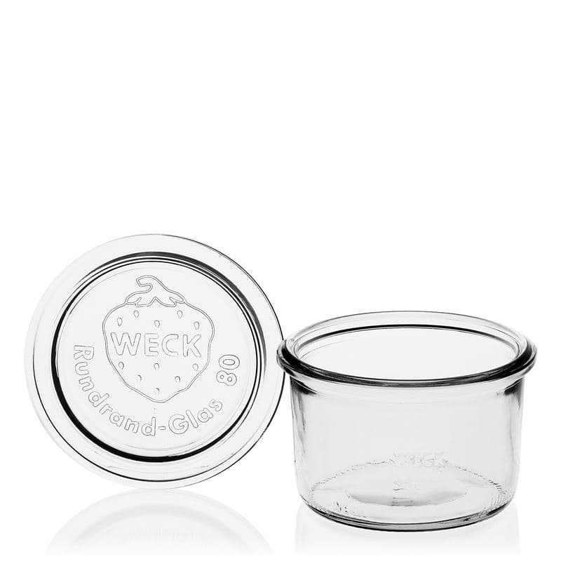 Verrine WECK 200 ml, bouchage: bords arrondis