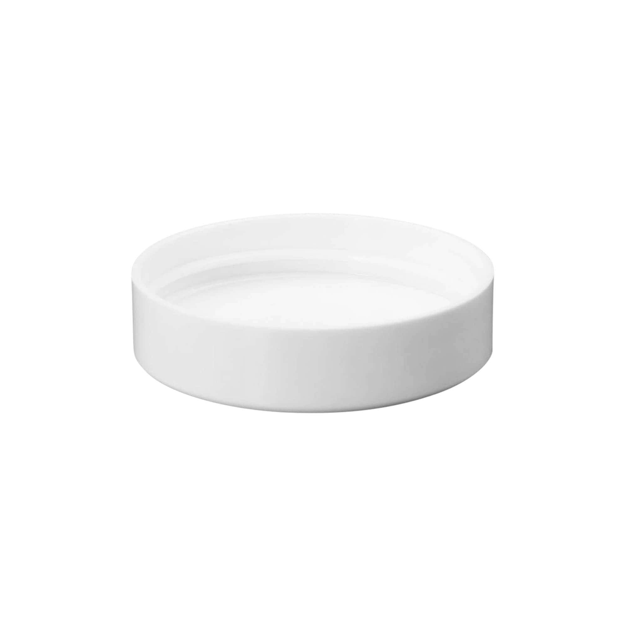 Bouchon à vis pour 50 ml 'Beauty', plastique HPM, blanc Bouchon à vis pour 50 ml 'Beauty', plastique HPM, blanc