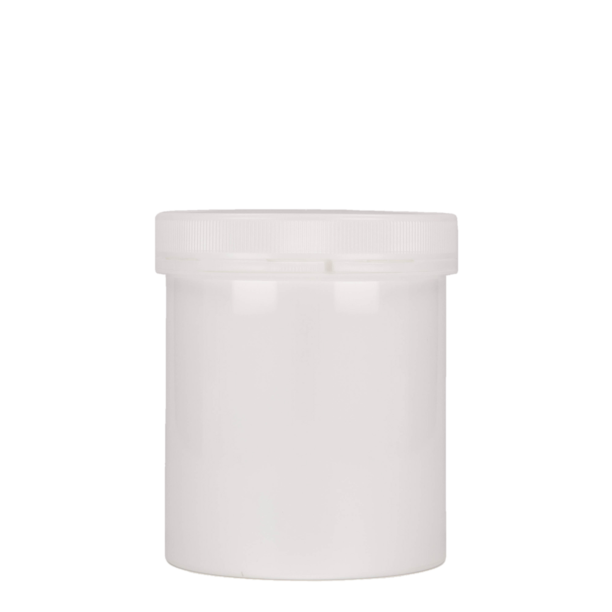 500 ml boîte en plastique 'Securilock', PP, blanche, ouverture : bouchon à vis 500 ml boîte en plastique 'Securilock', PP, blanche, ouverture : bouchon à vis