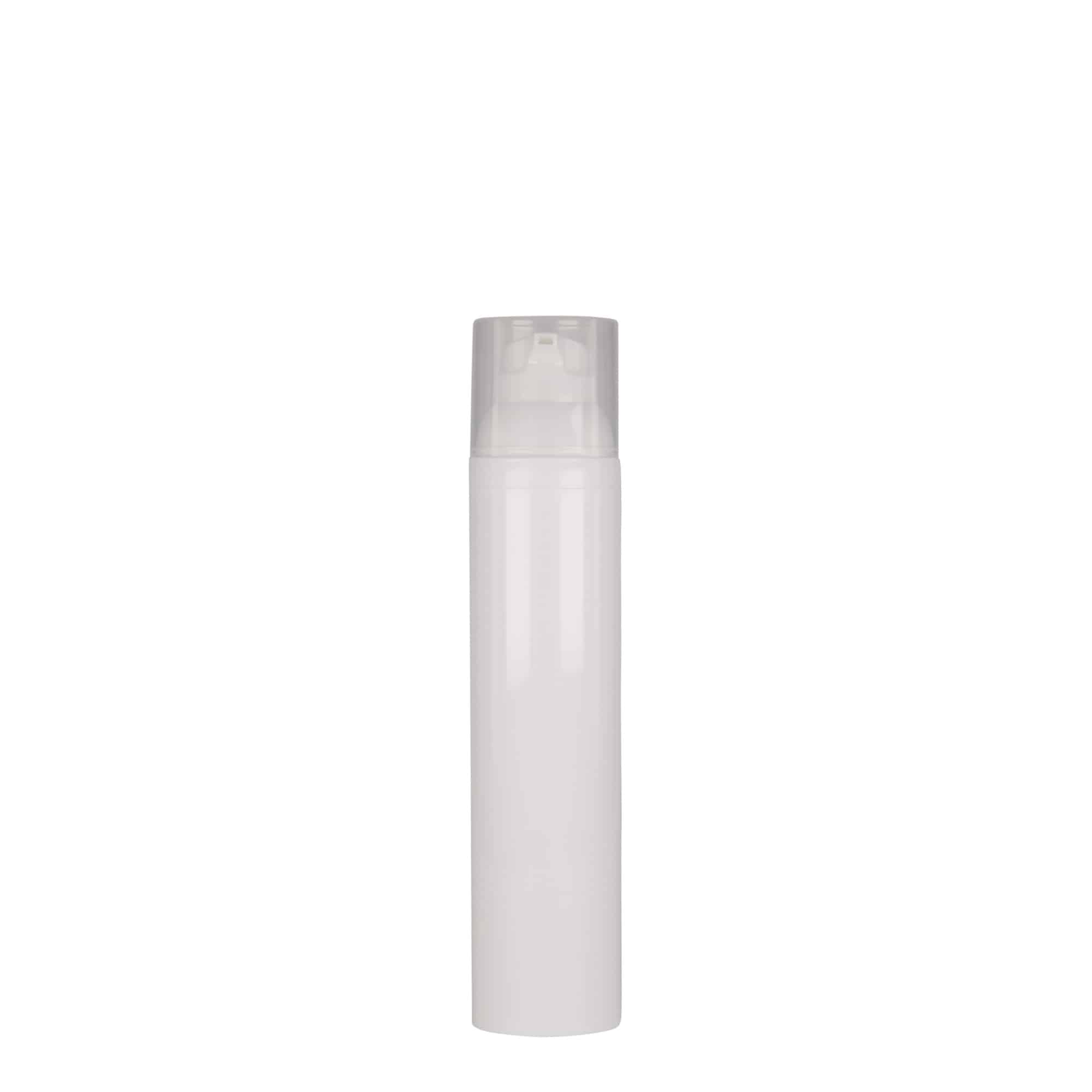 Flacon airless 100 ml 'Mezzo', plastique PP, blanc