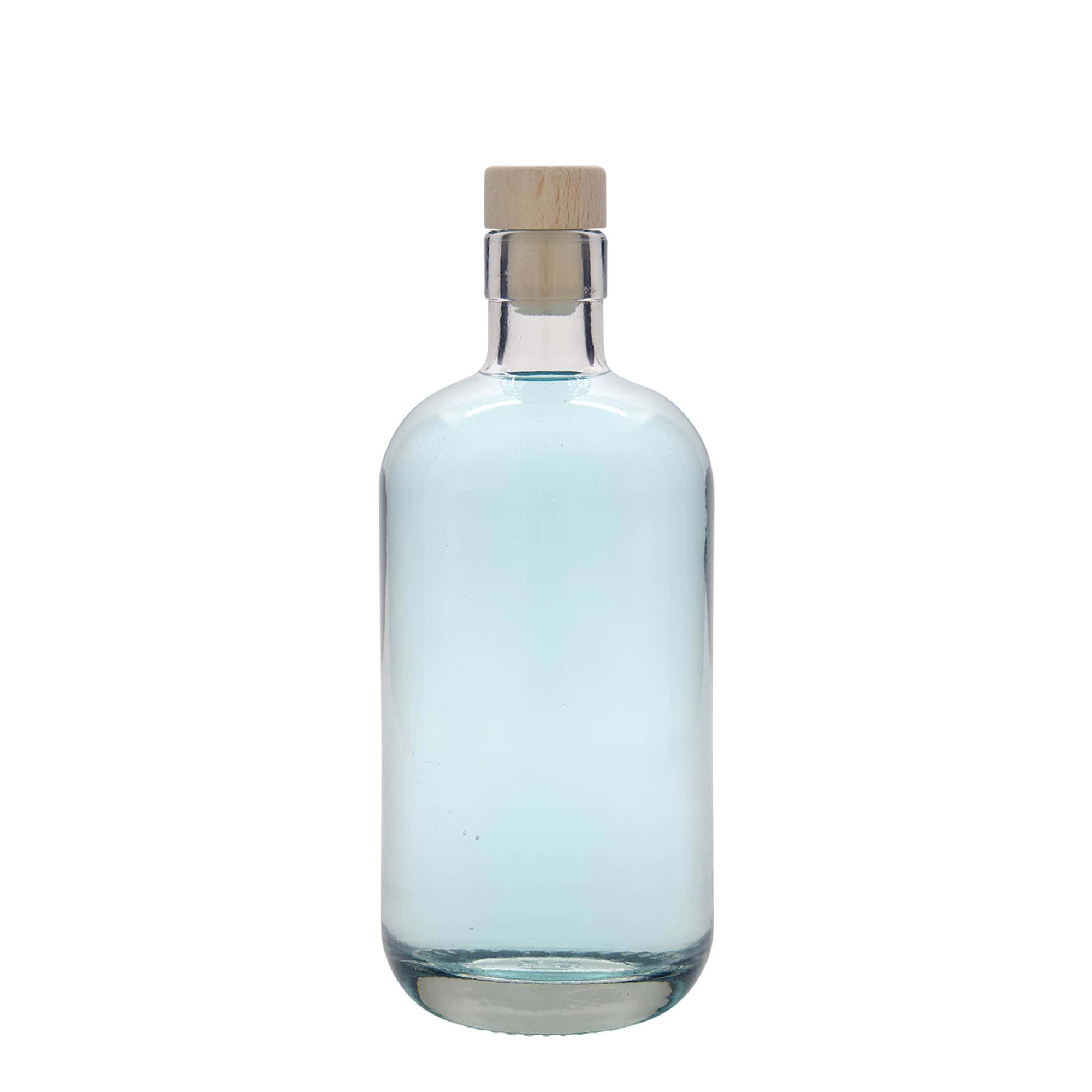 Bouteille en verre 500 ml 'Lotto', ouverture : bouchon en liège