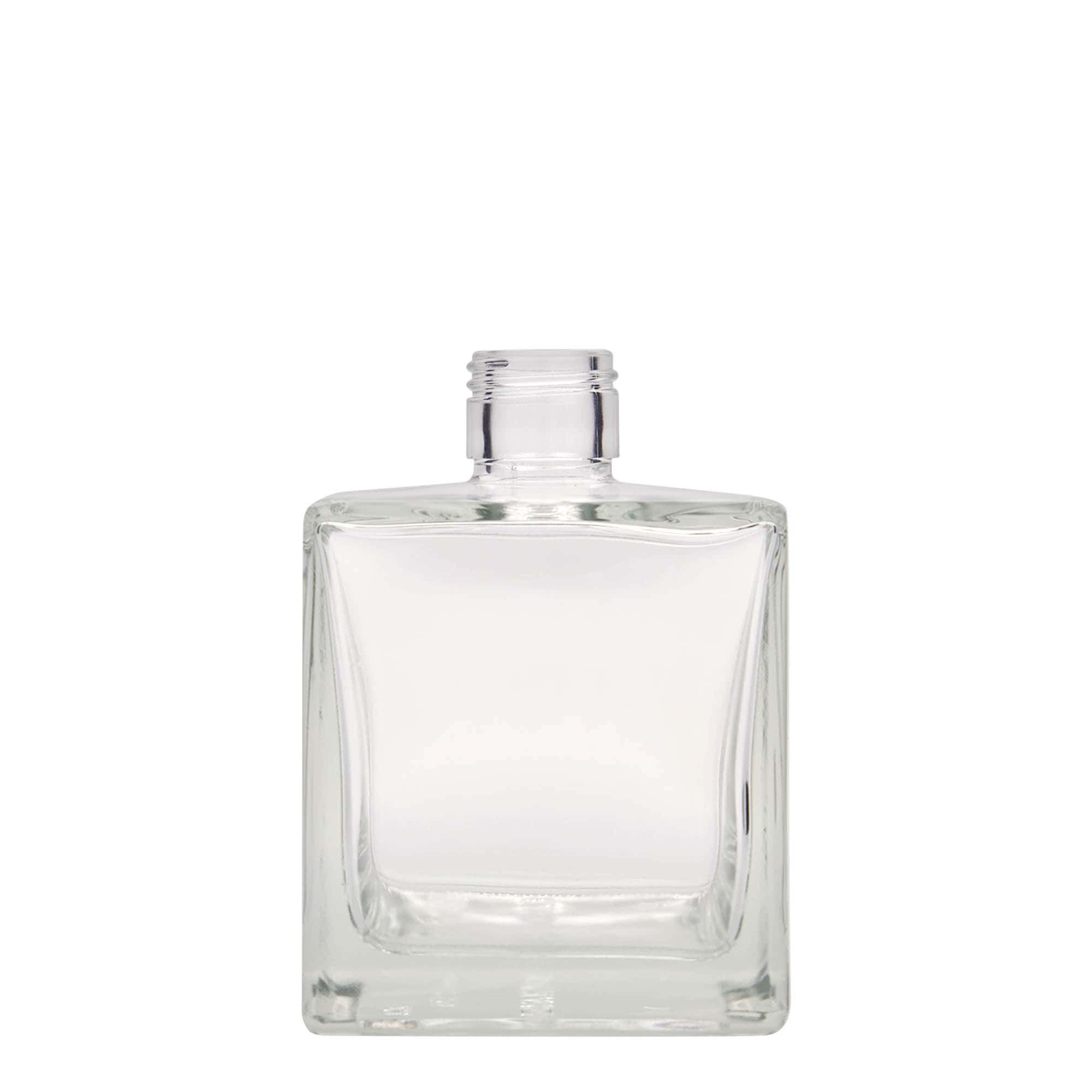 Bouteille en verre 500 ml 'Cube', carrée, bouchage: PP 31,5 Bouteille en verre 500 ml 'Cube', carrée, bouchage: PP 31,5