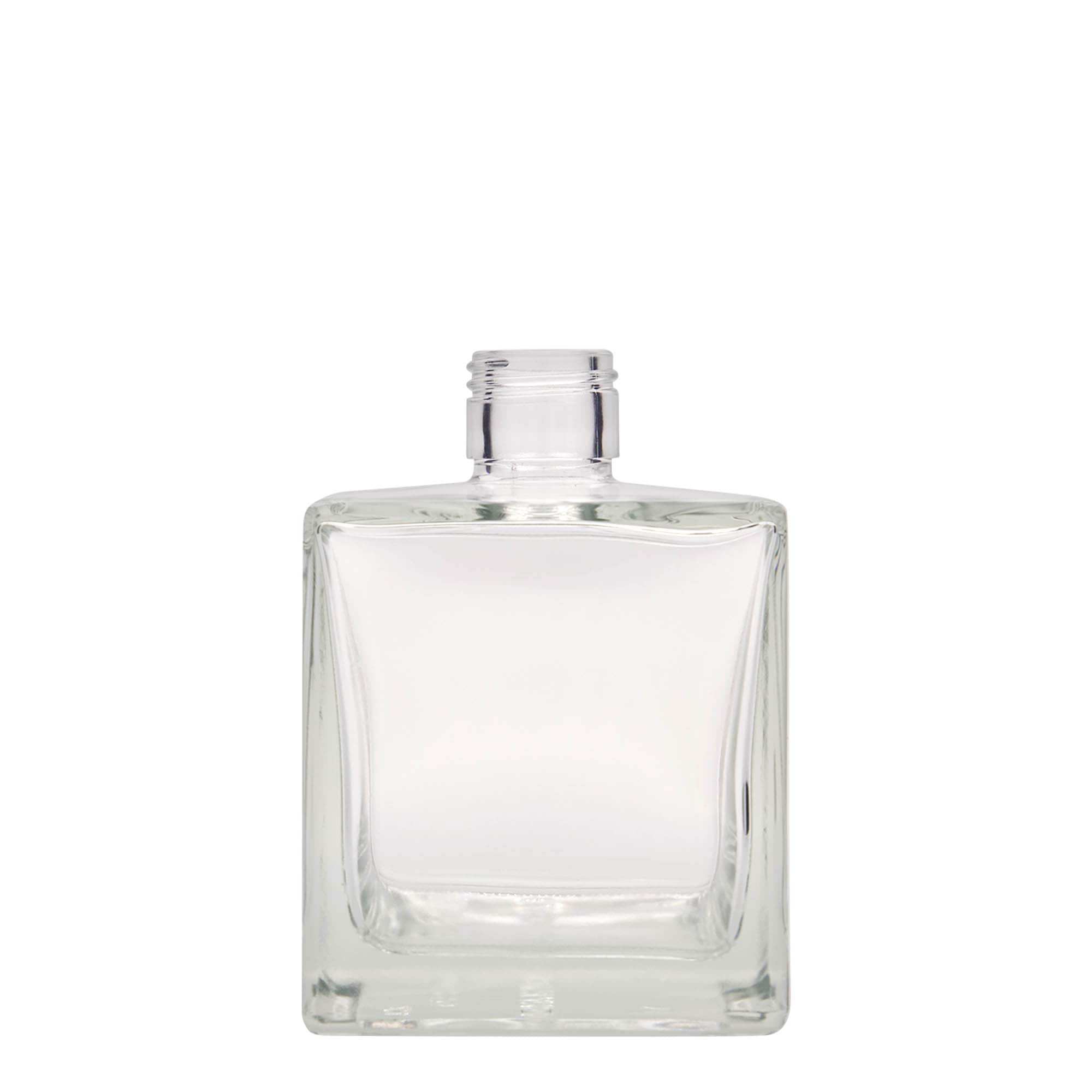 Flacon en verre 500 ml « Cube », carré, ouverture : PP 31,5