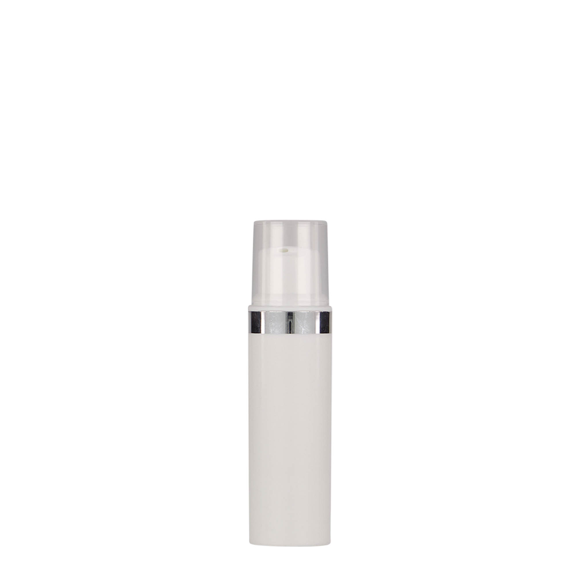 Distributeur Airless 10 ml « Nano », plastique PP, blanc