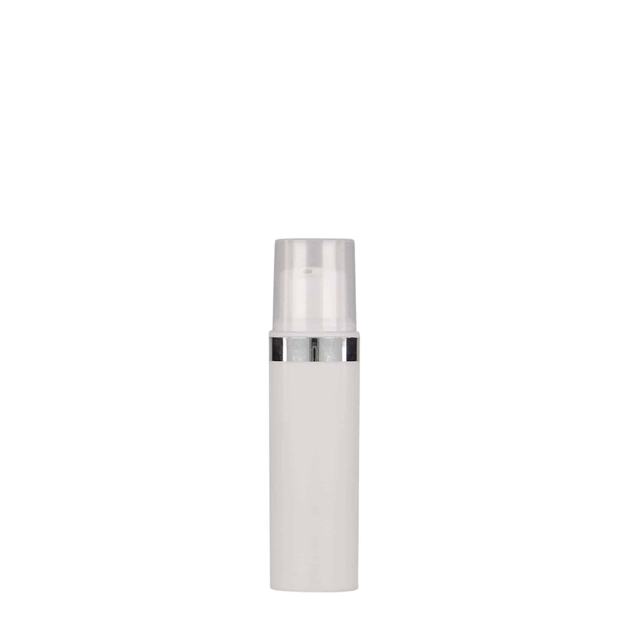 Distributeur Airless 10 ml « Nano », plastique PP, blanc