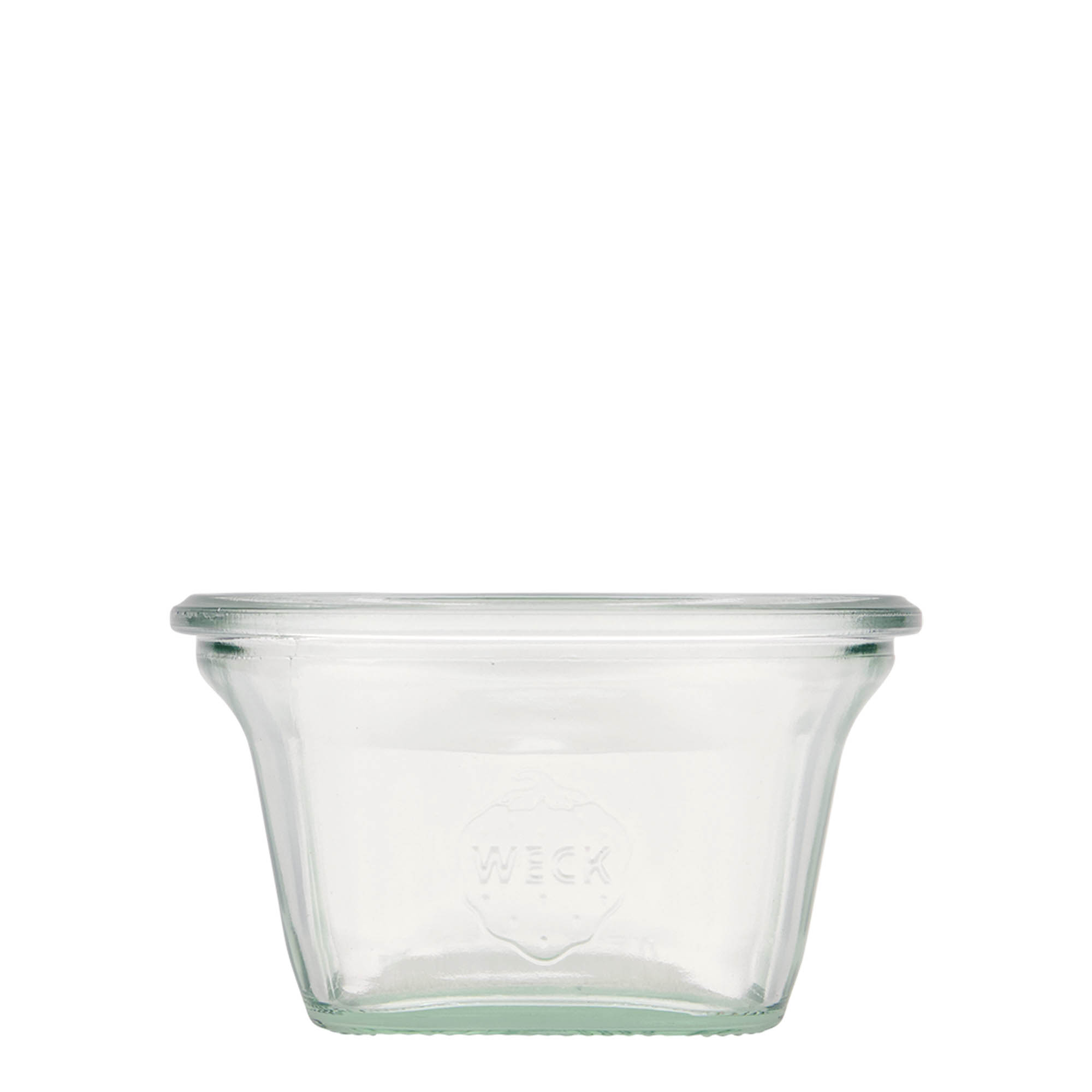 290 ml verre WECK Quadro, carré, ouverture : bord rond