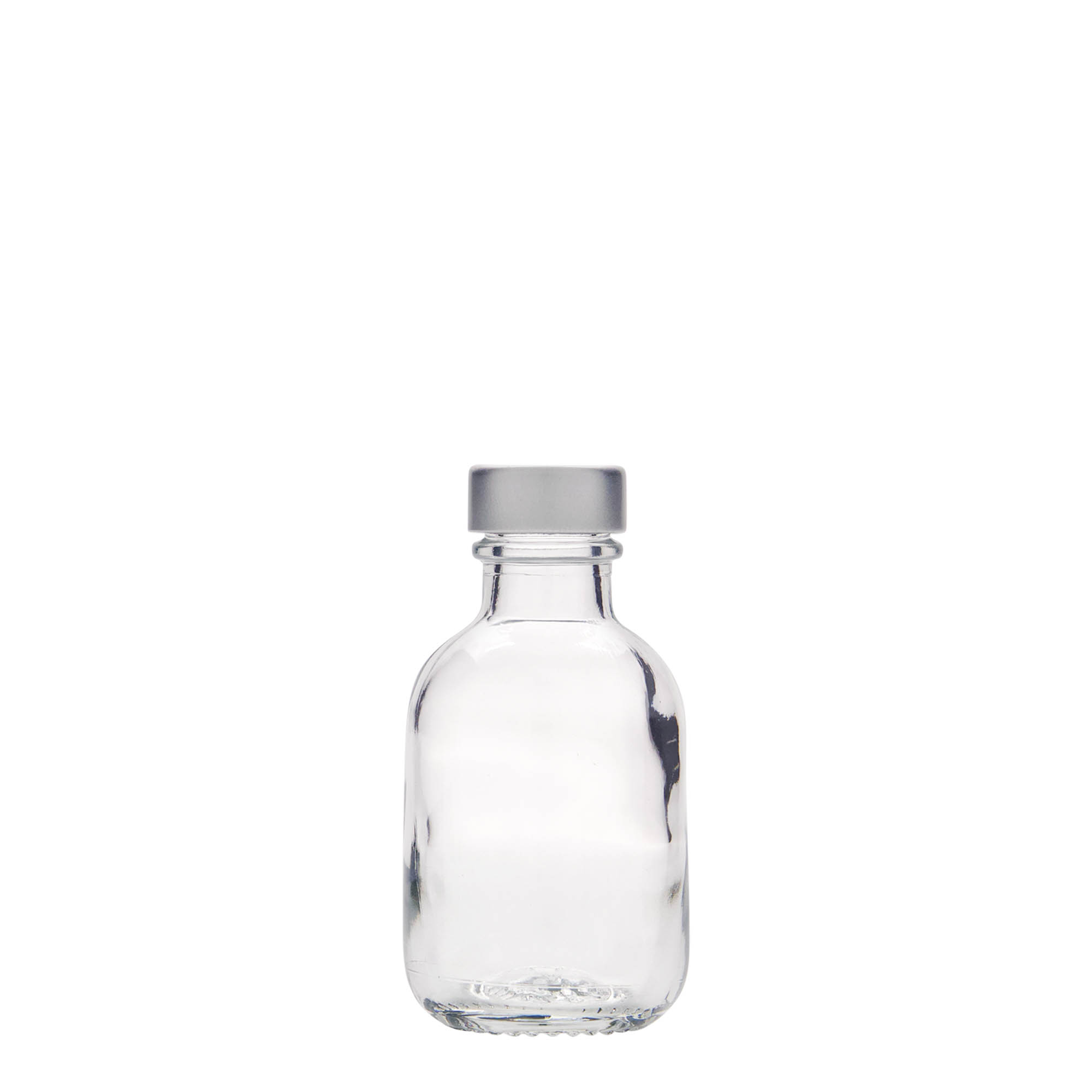 Flacon en verre de 50 ml « Lotto », ouverture : GPI 22