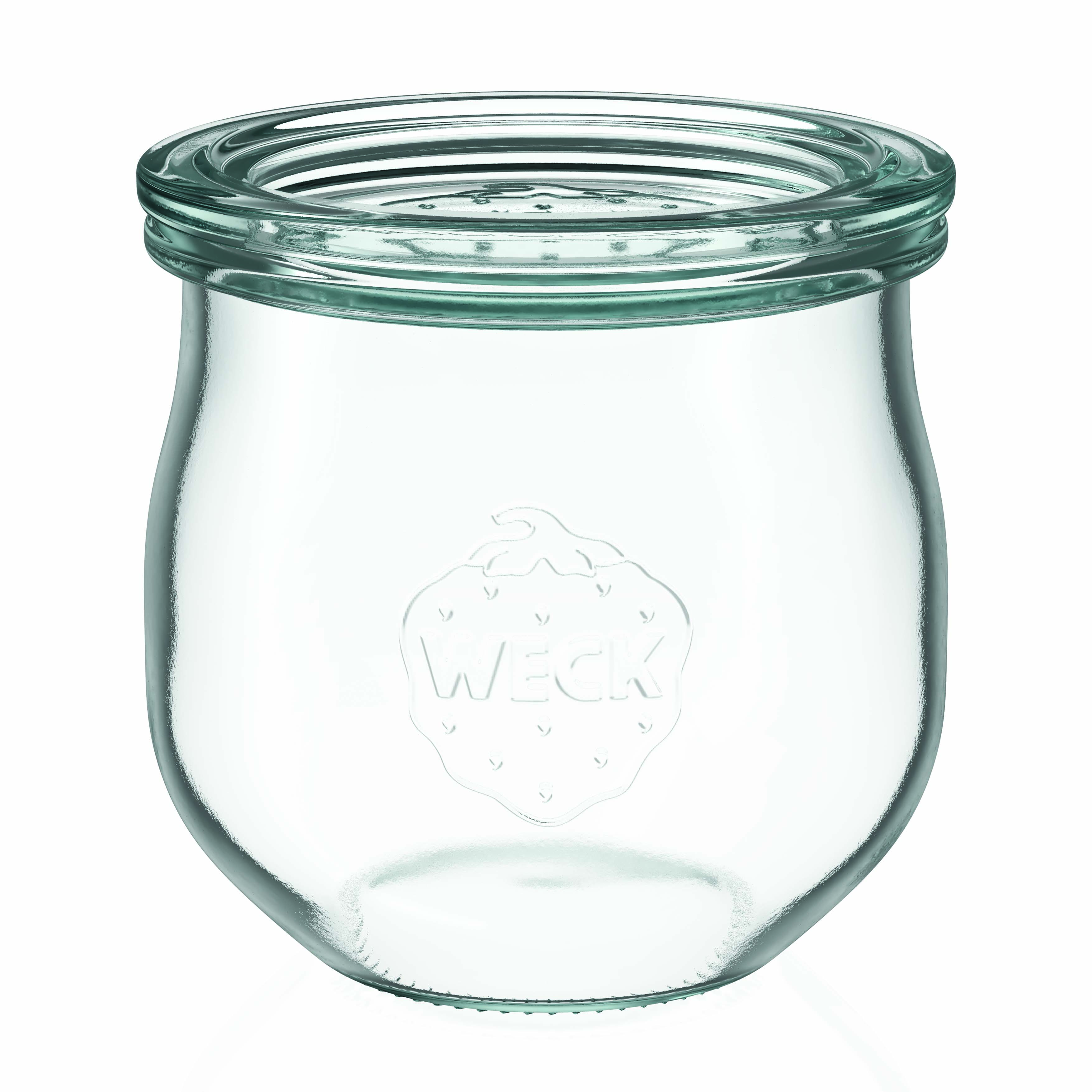 370 ml WECK-Tulipanglas, ouverture : bord rond