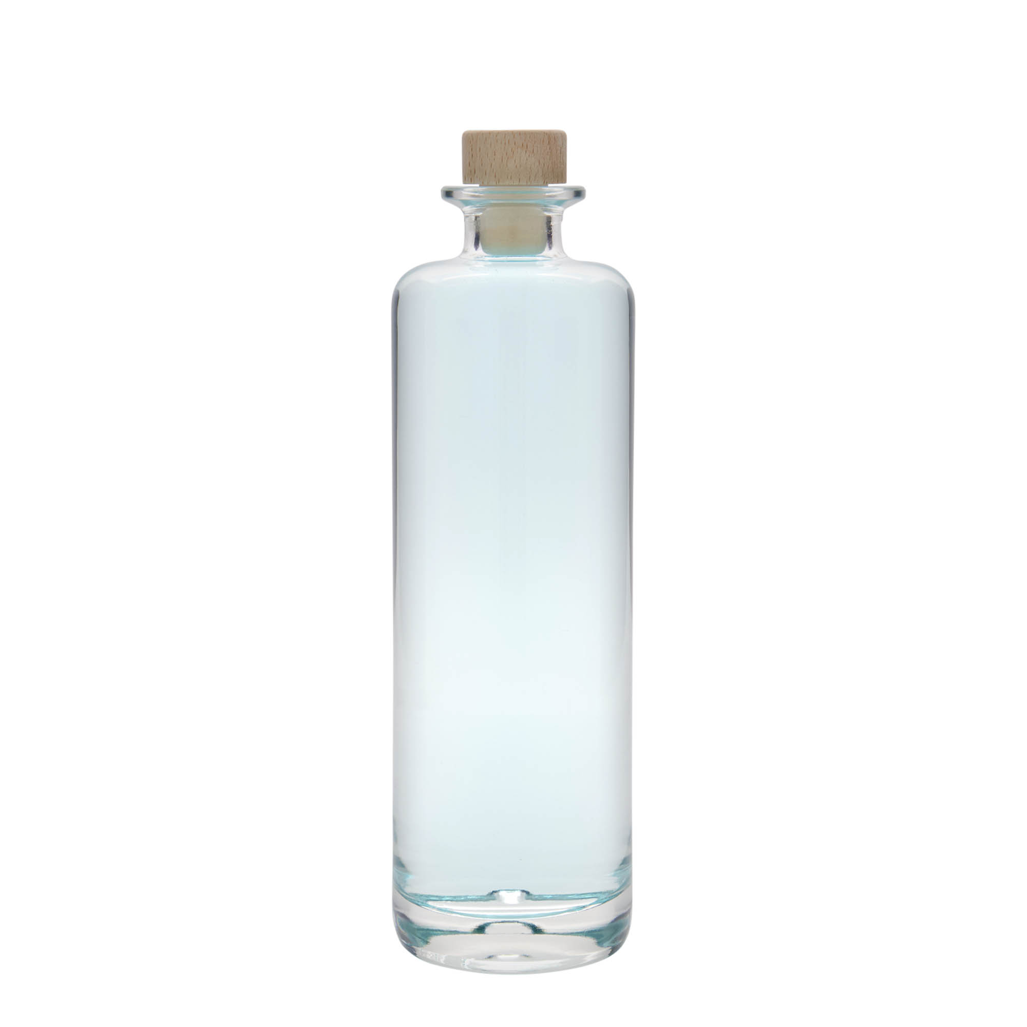 Bouteille en verre 500 ml 'Alberto', ouverture : bouchon en liège Bouteille en verre 500 ml 'Alberto', ouverture : bouchon en liège